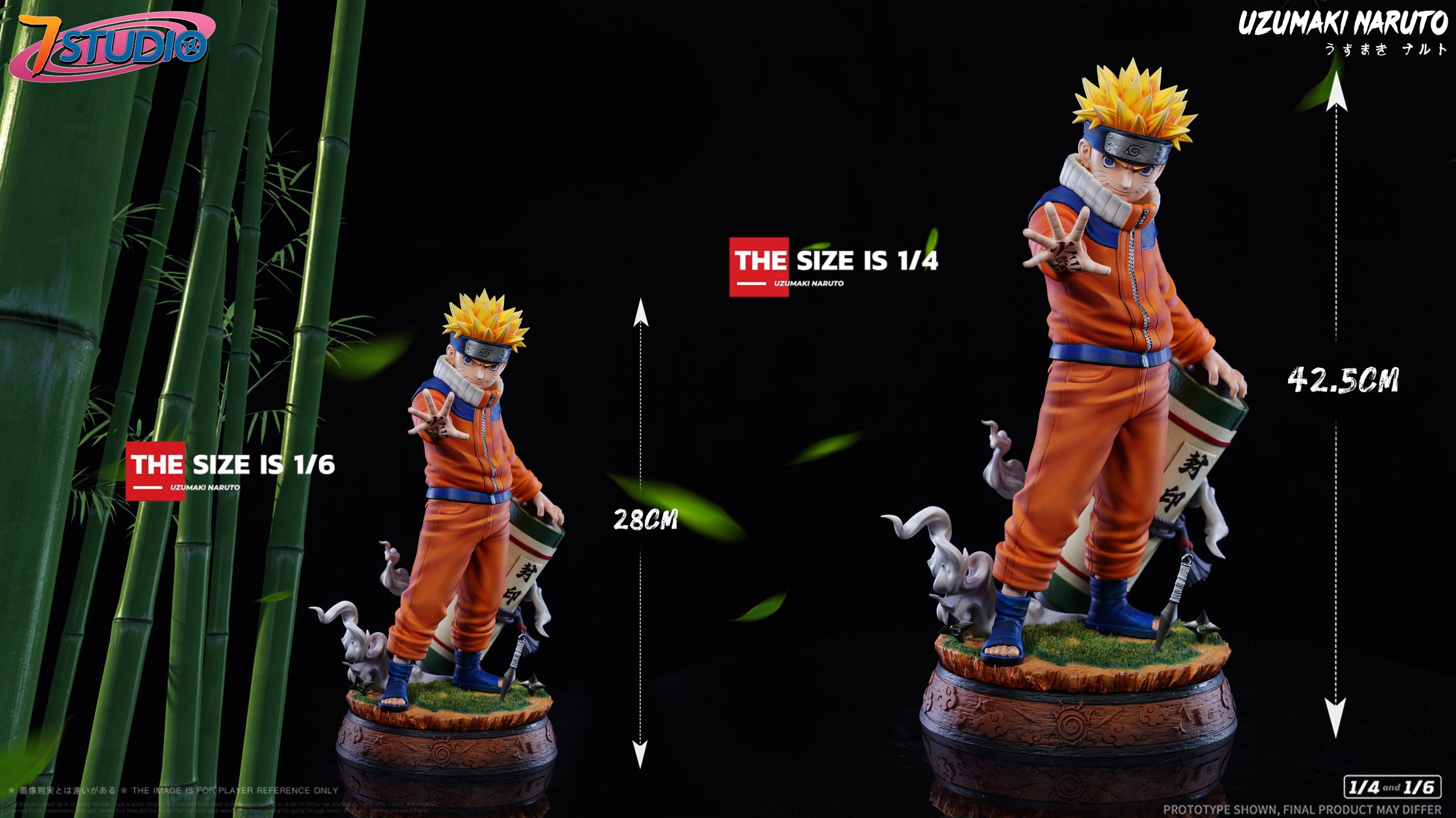 Naruto Genin-Naruto Statue (GK)-Di Qi Ban Studio