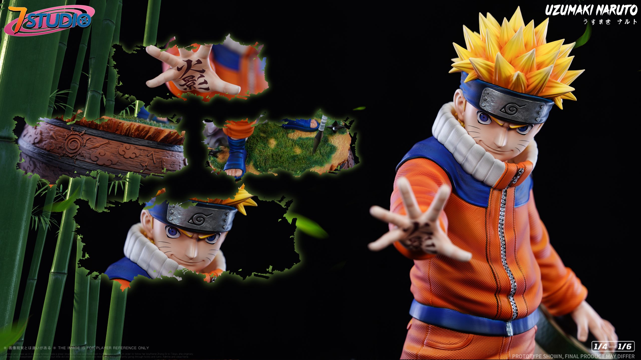 Naruto Genin-Naruto Statue (GK)-Di Qi Ban Studio