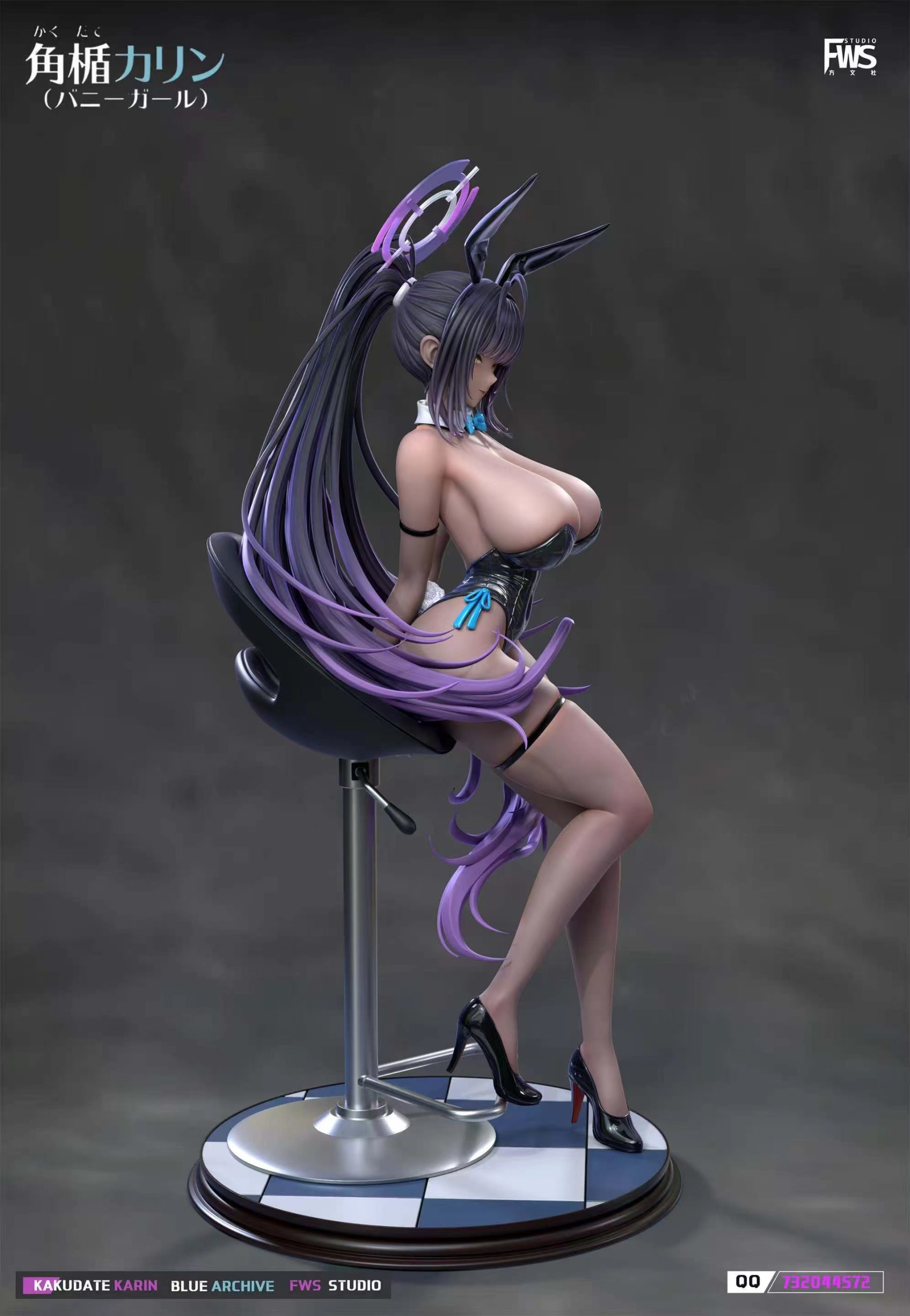 Blue Archive Bunny Girl Kakudate Karin Statue(GK) - FWS Studio