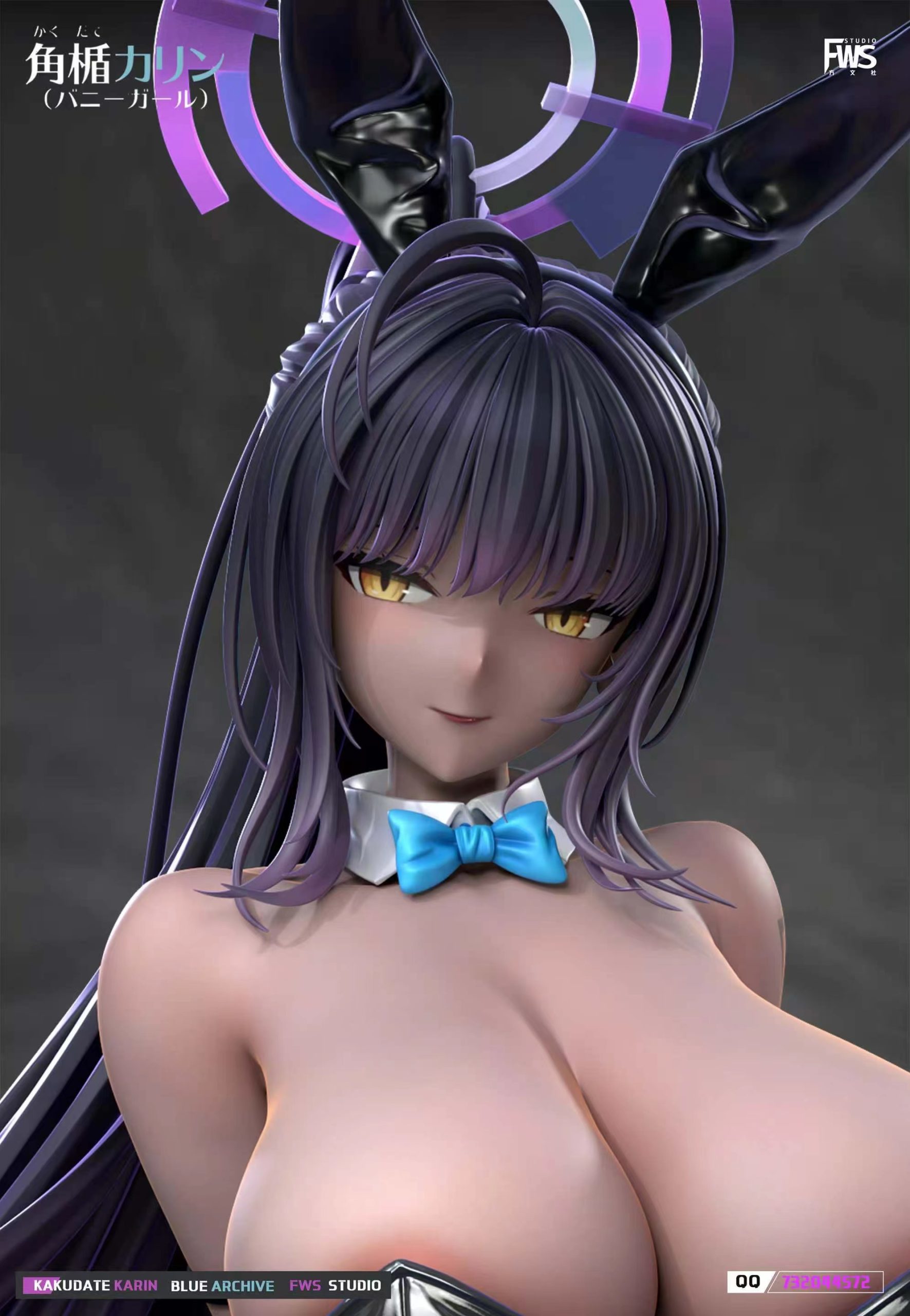 Blue Archive Bunny Girl Kakudate Karin Statue(GK) - FWS Studio