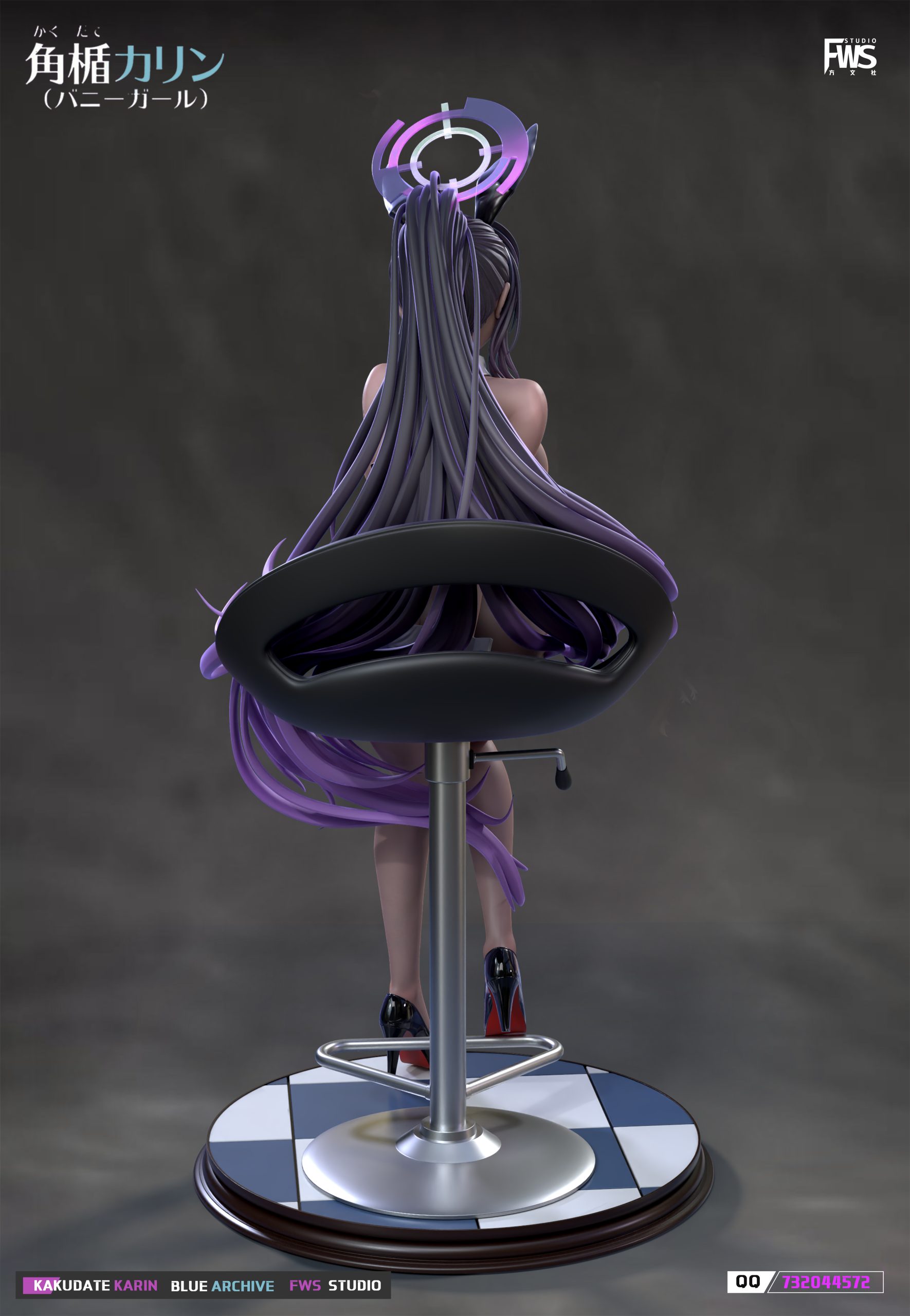 Blue Archive Bunny Girl Kakudate Karin Statue(GK) - FWS Studio
