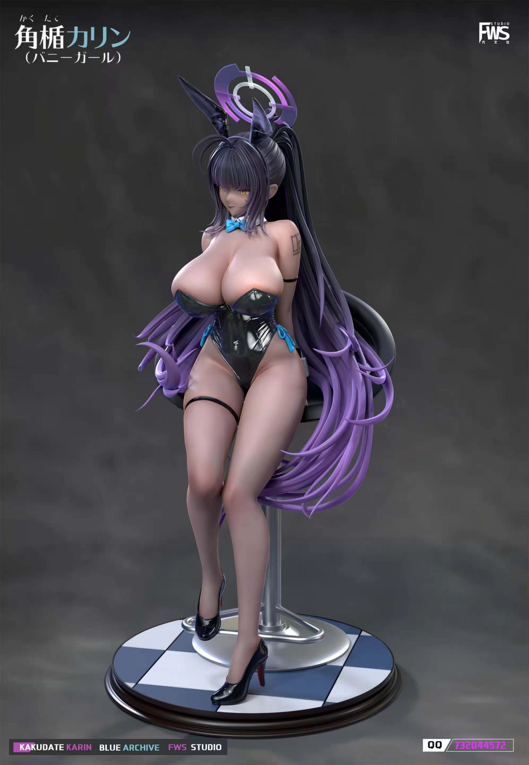 Blue Archive Bunny Girl Kakudate Karin Statue(GK) - FWS Studio