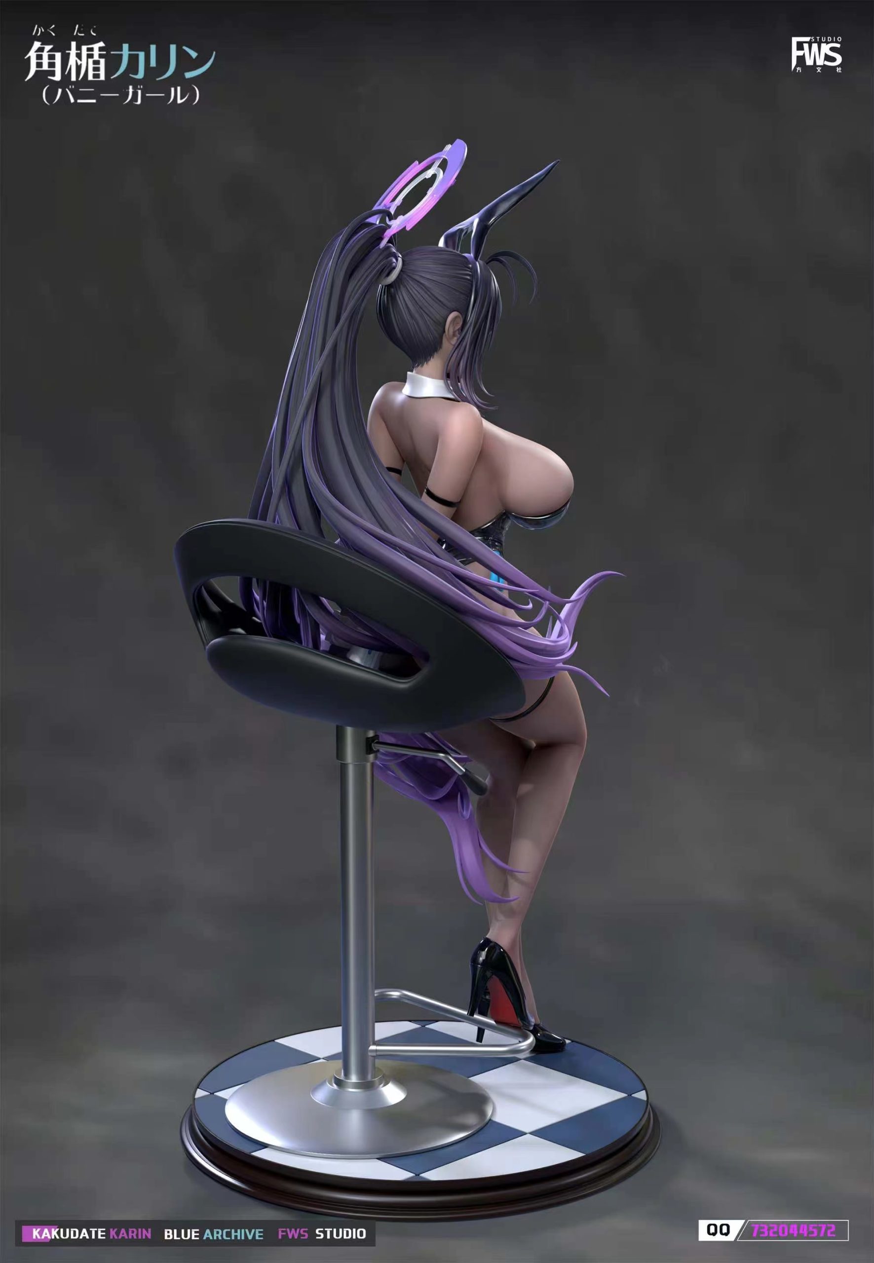 Blue Archive Bunny Girl Kakudate Karin Statue(GK) - FWS Studio