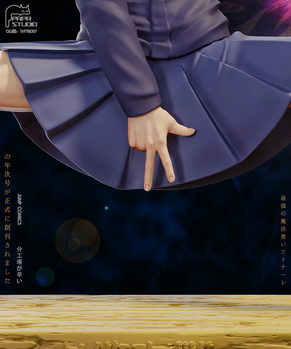 Jujutsu Kaisen Funny Series #2 Satoru Gojo in a JK Skirt Iconic Anime Scene Statue(GK) - PRPR Studio
