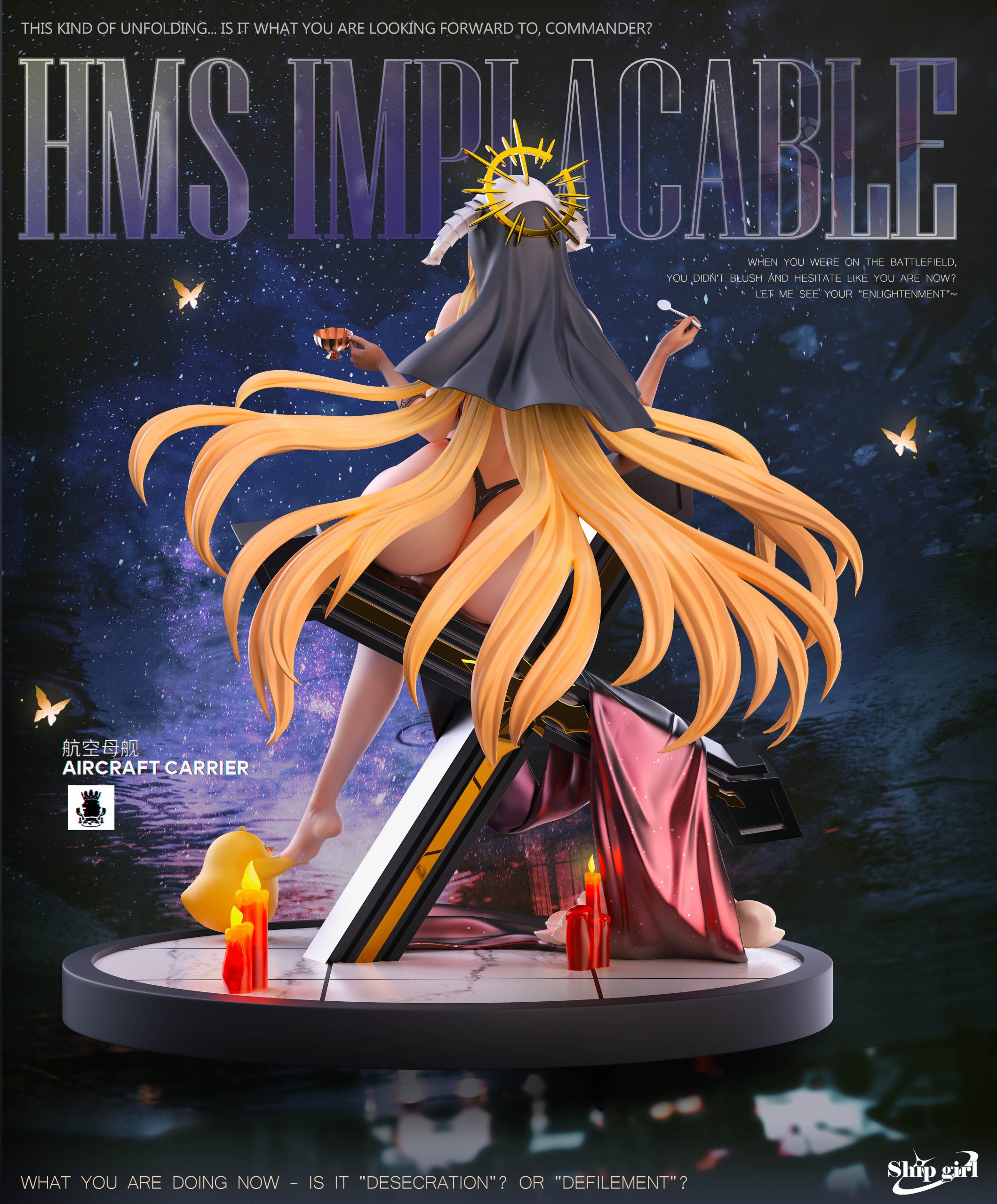 Azur Lane #7 Implacable Statue(GK) -Ship girl Studio 