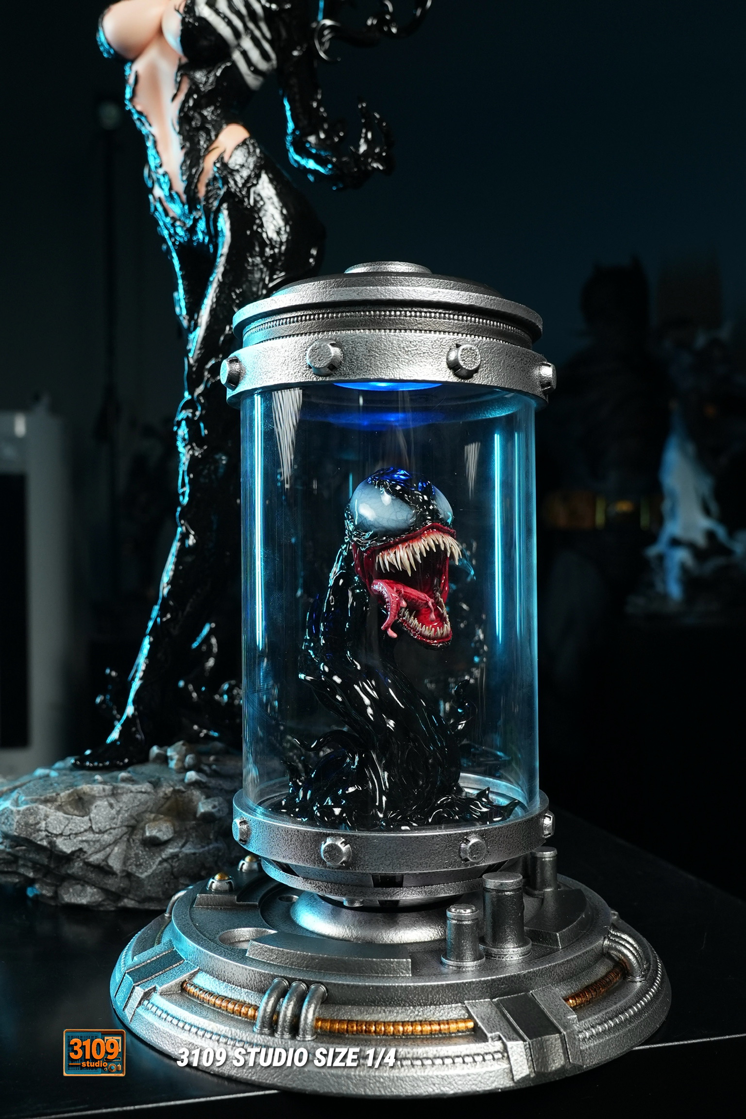 Marvel Experimental Lab Series #1 Venom Statue(GK) - 3109 Studio