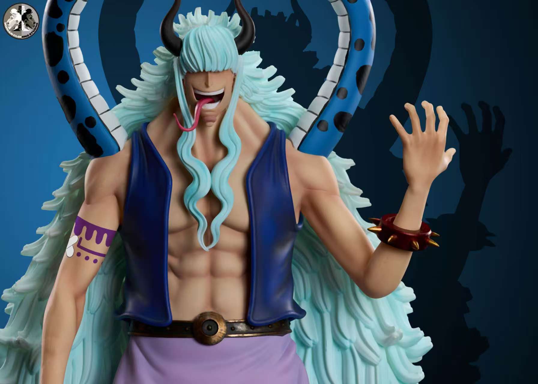 One Piece Beasts Pirates Mizerka & Briscola & Poker & Dobon Statue(GK) - Clone Studio 
