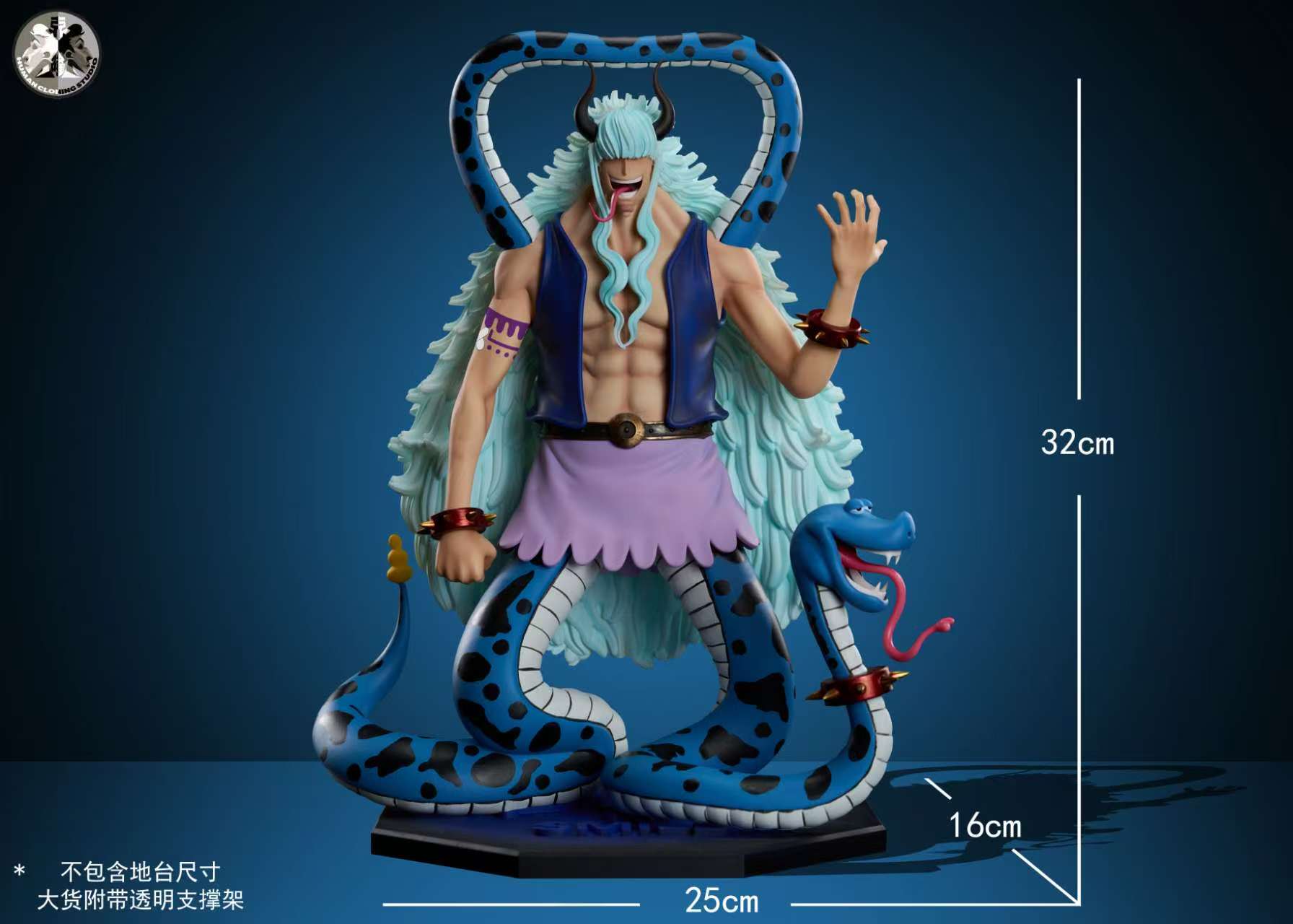 One Piece Beasts Pirates Mizerka & Briscola & Poker & Dobon Statue(GK) - Clone Studio 