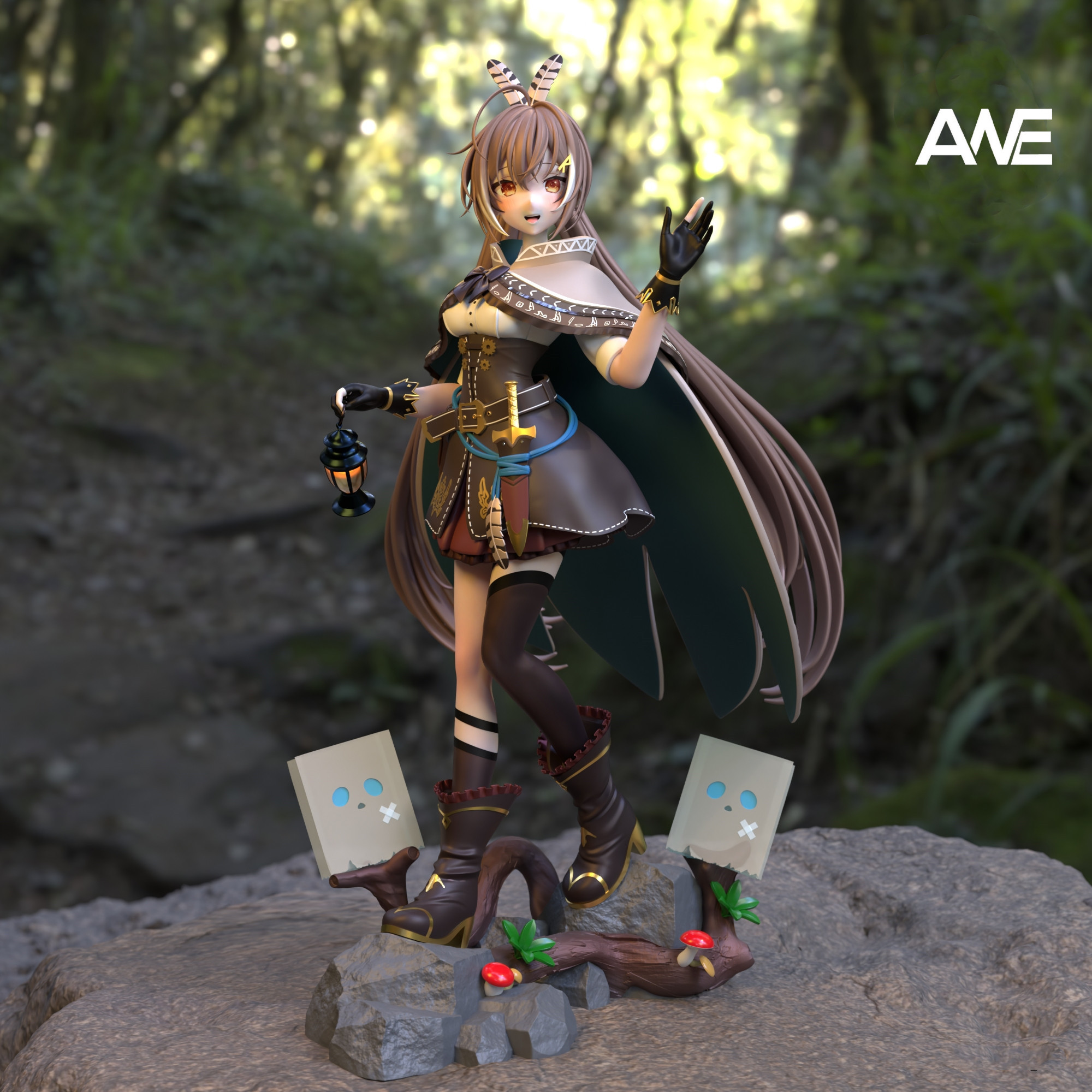 VTuber Nanashi Mumei Statue(GK) - ANE Studio