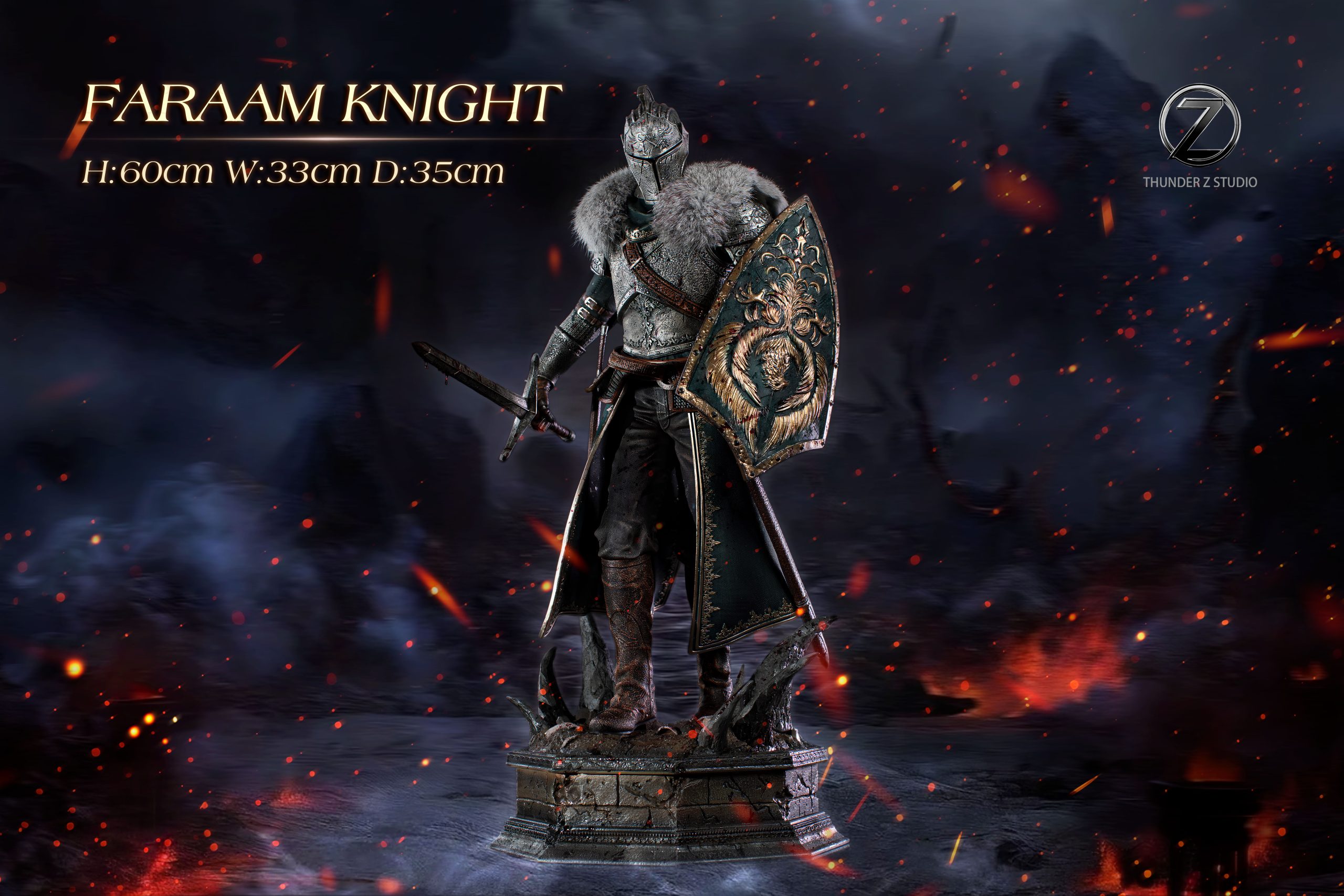 Dark Souls Faraam Knight Statue(GK) - THUNDER Z Studio