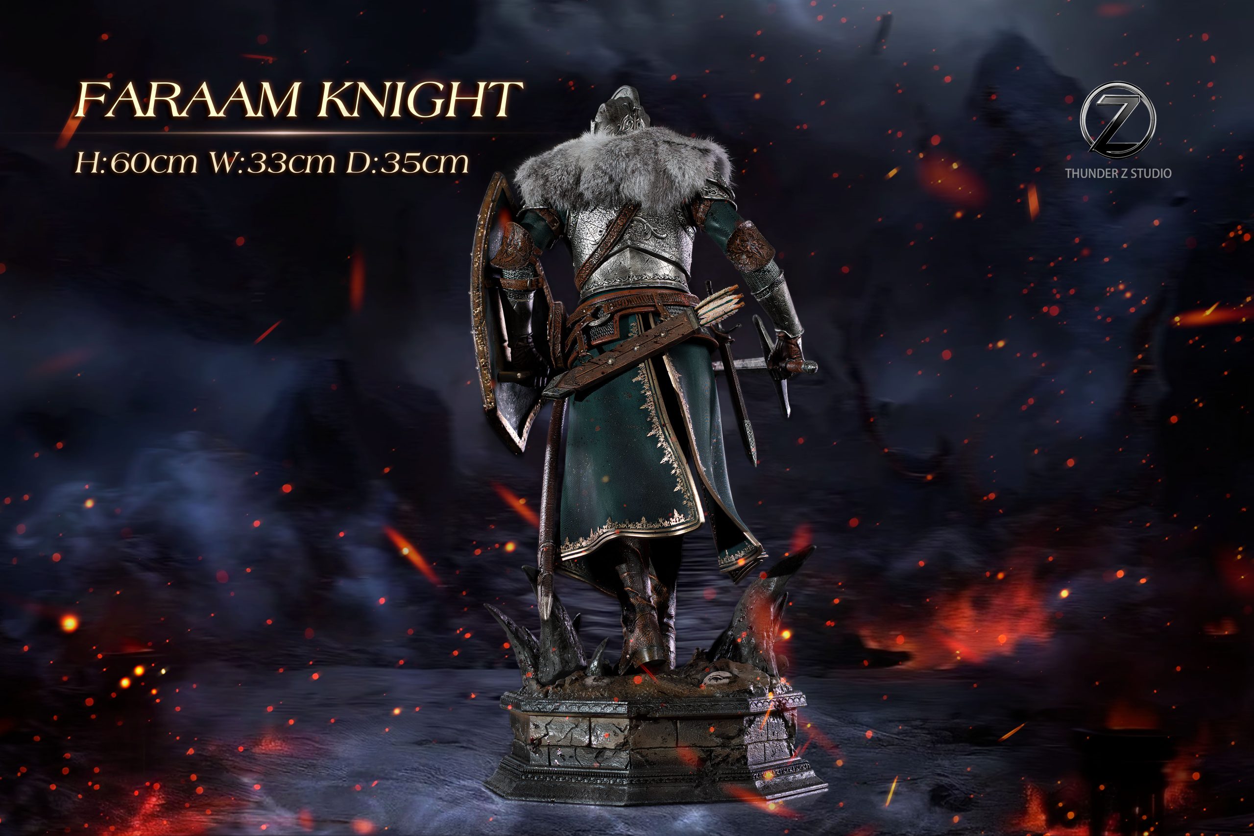 Dark Souls Faraam Knight Statue(GK) - THUNDER Z Studio