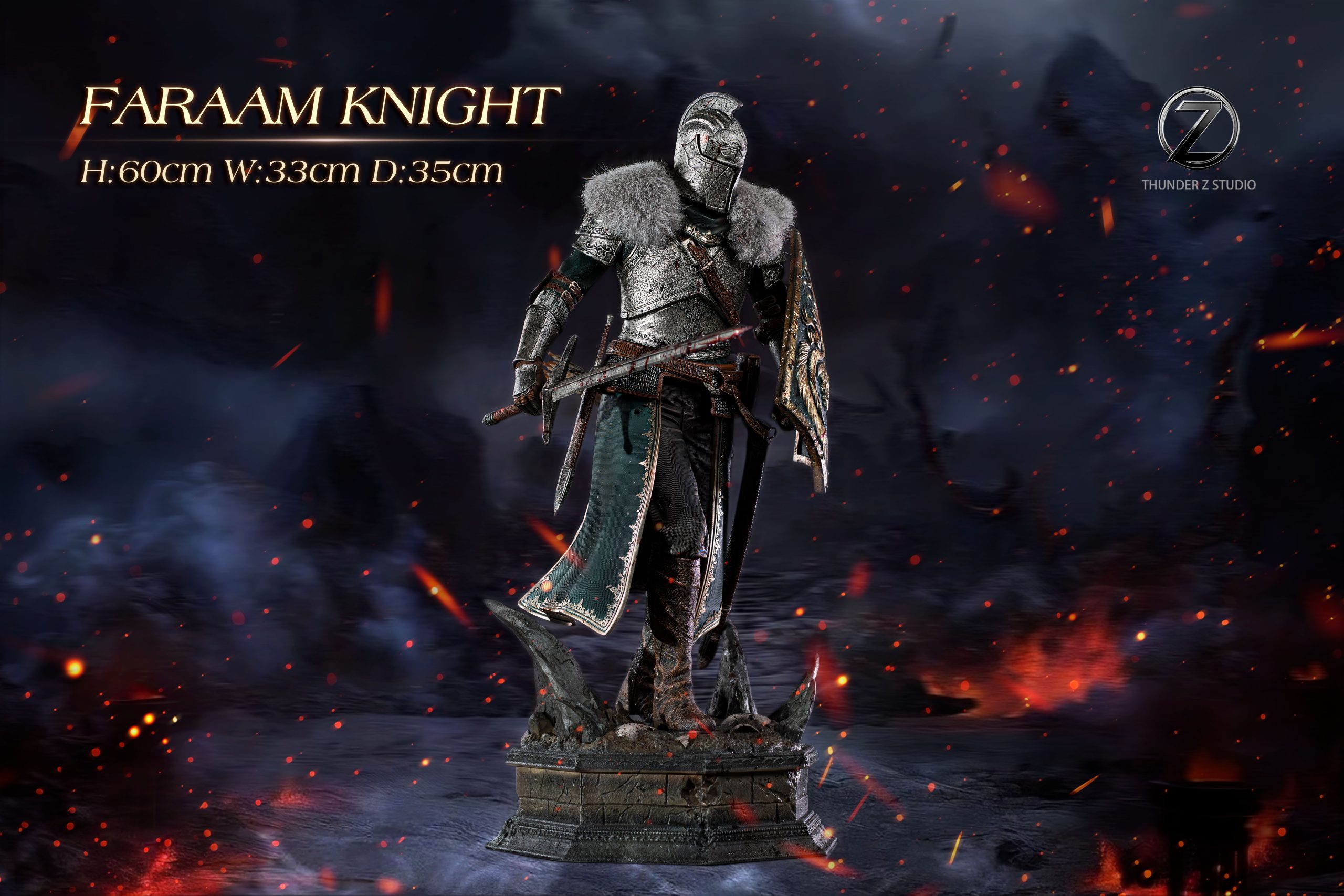 Dark Souls Faraam Knight Statue(GK) - THUNDER Z Studio
