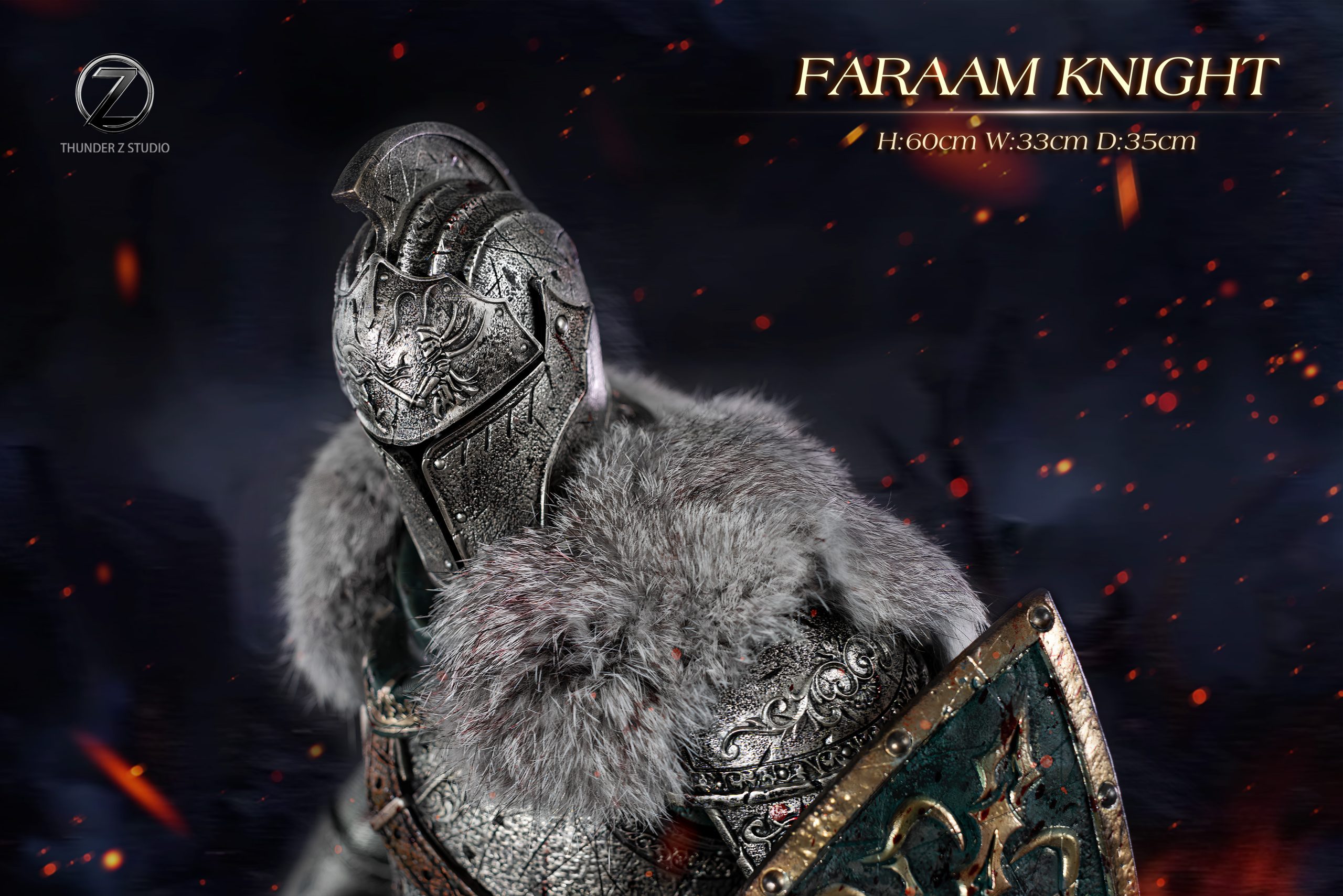 Dark Souls Faraam Knight Statue(GK) - THUNDER Z Studio