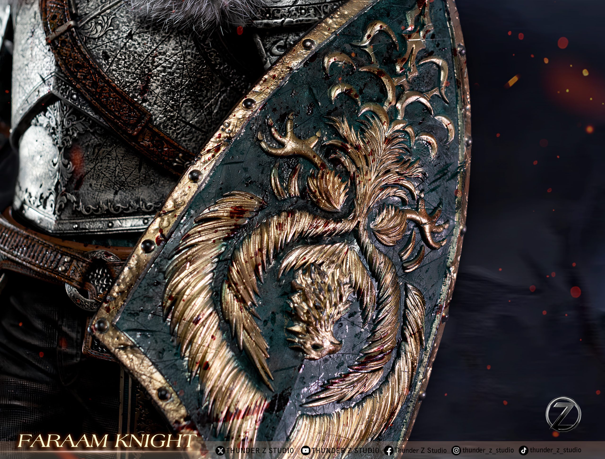 Dark Souls Faraam Knight Statue(GK) - THUNDER Z Studio