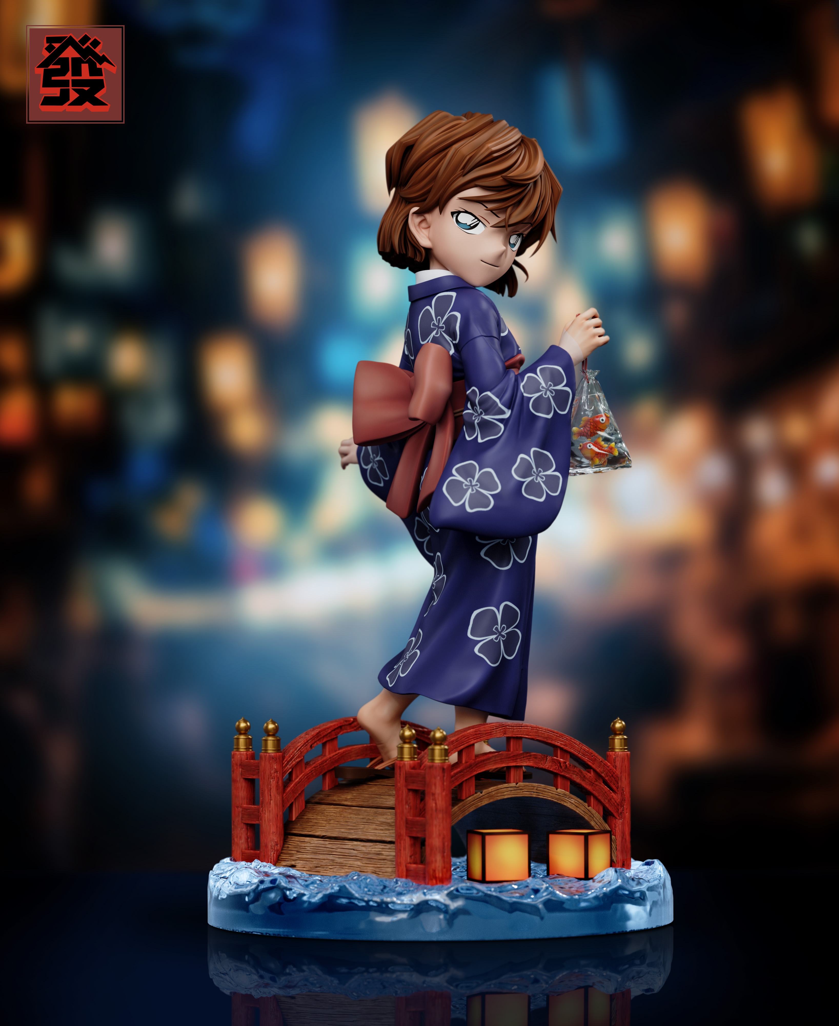Detective Conan Summer Festival Haibara Ai Statue (GK) - fa- studio