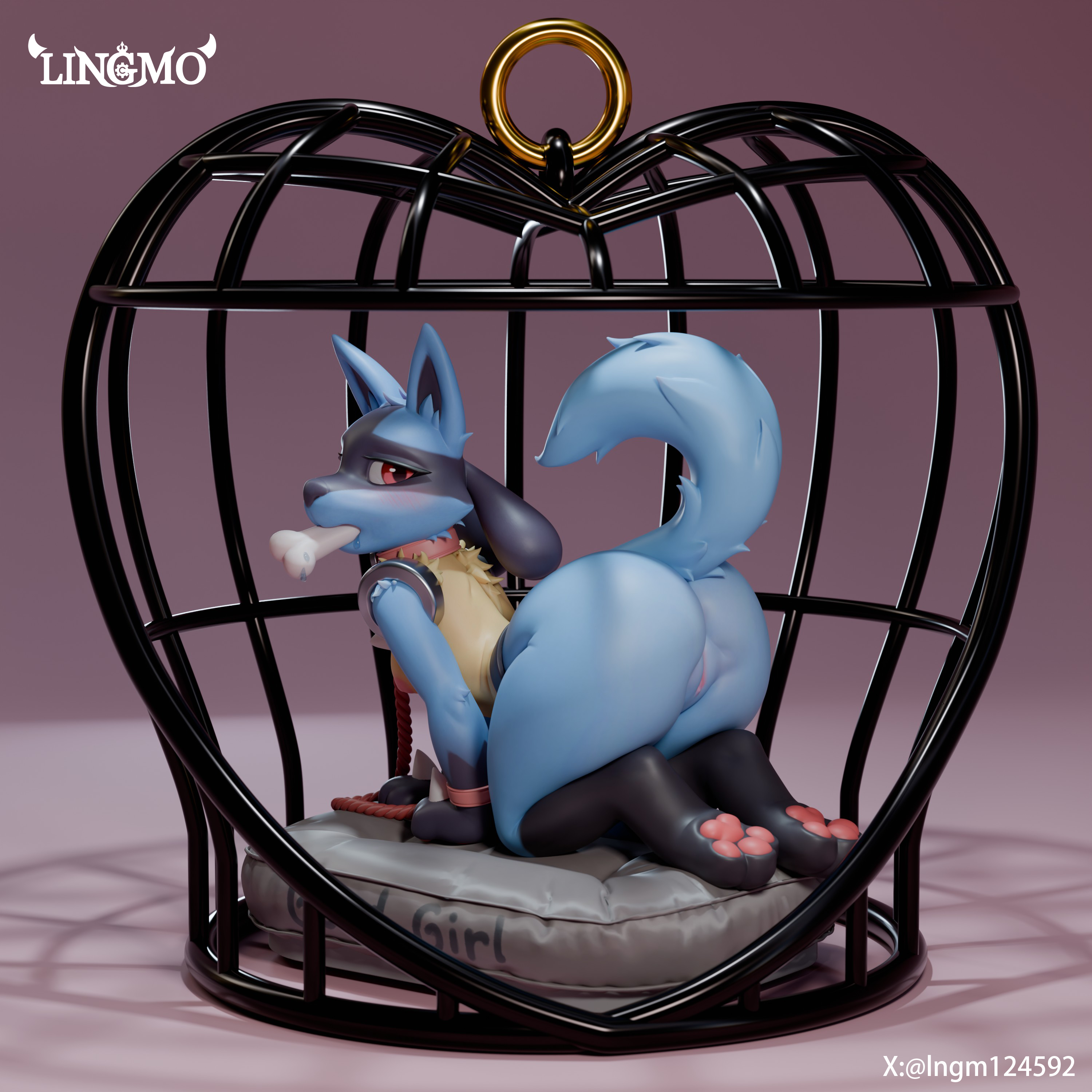 Pokemon Lucario Statue(GK)(Adult 18+)-Spirit Demon Studio