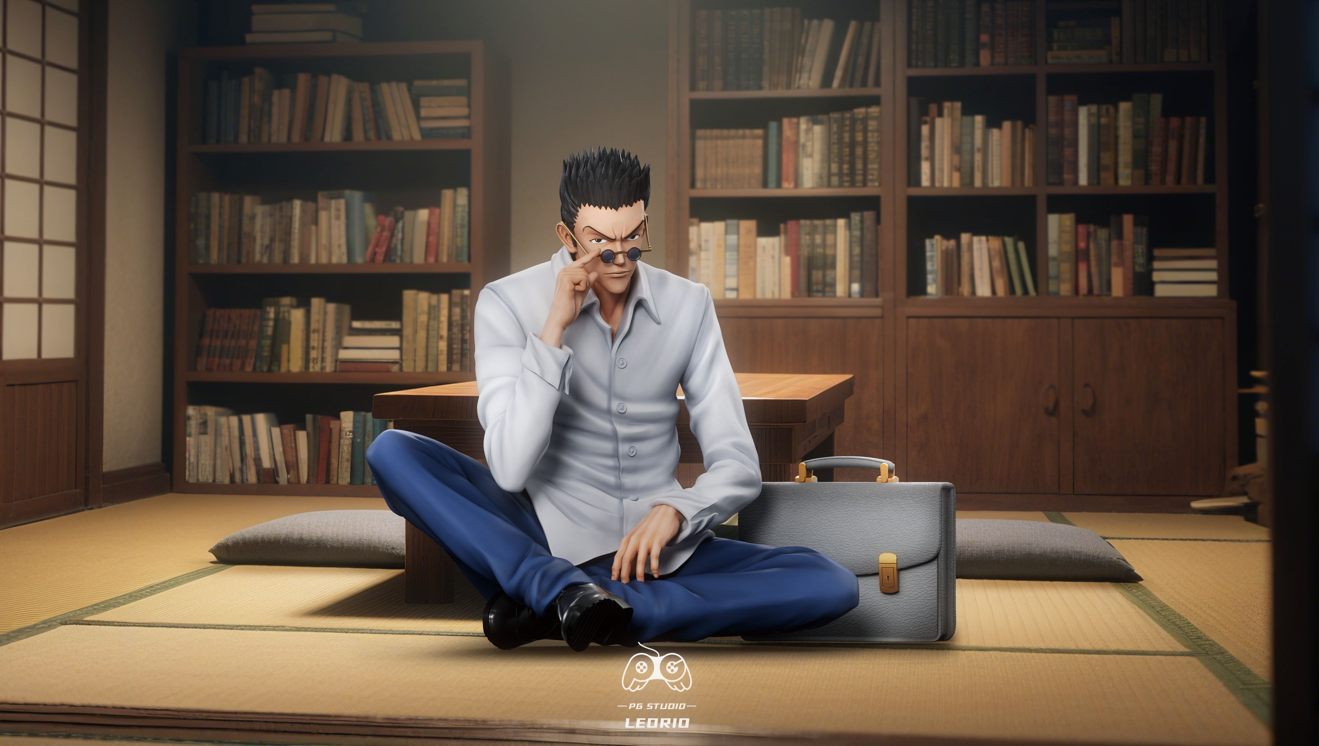 HUNTER X HUNTER Kurapika & Leorio PaladiKnight Statue(GK)-PG Studio