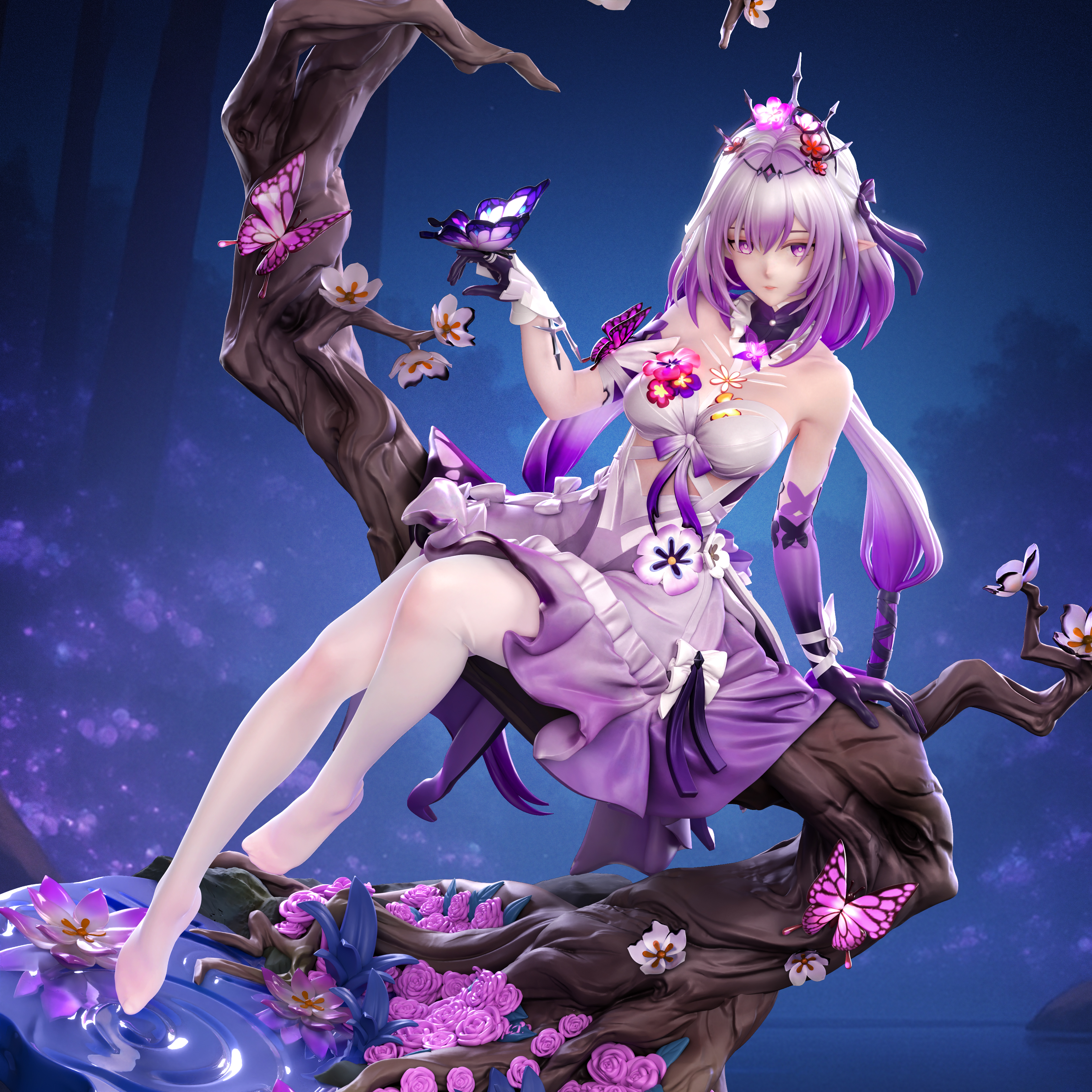 Honkai: Star Rail Castorice 1/6 Statue(GK)(Adult 18+)-Xiao Huan Xiong Studio