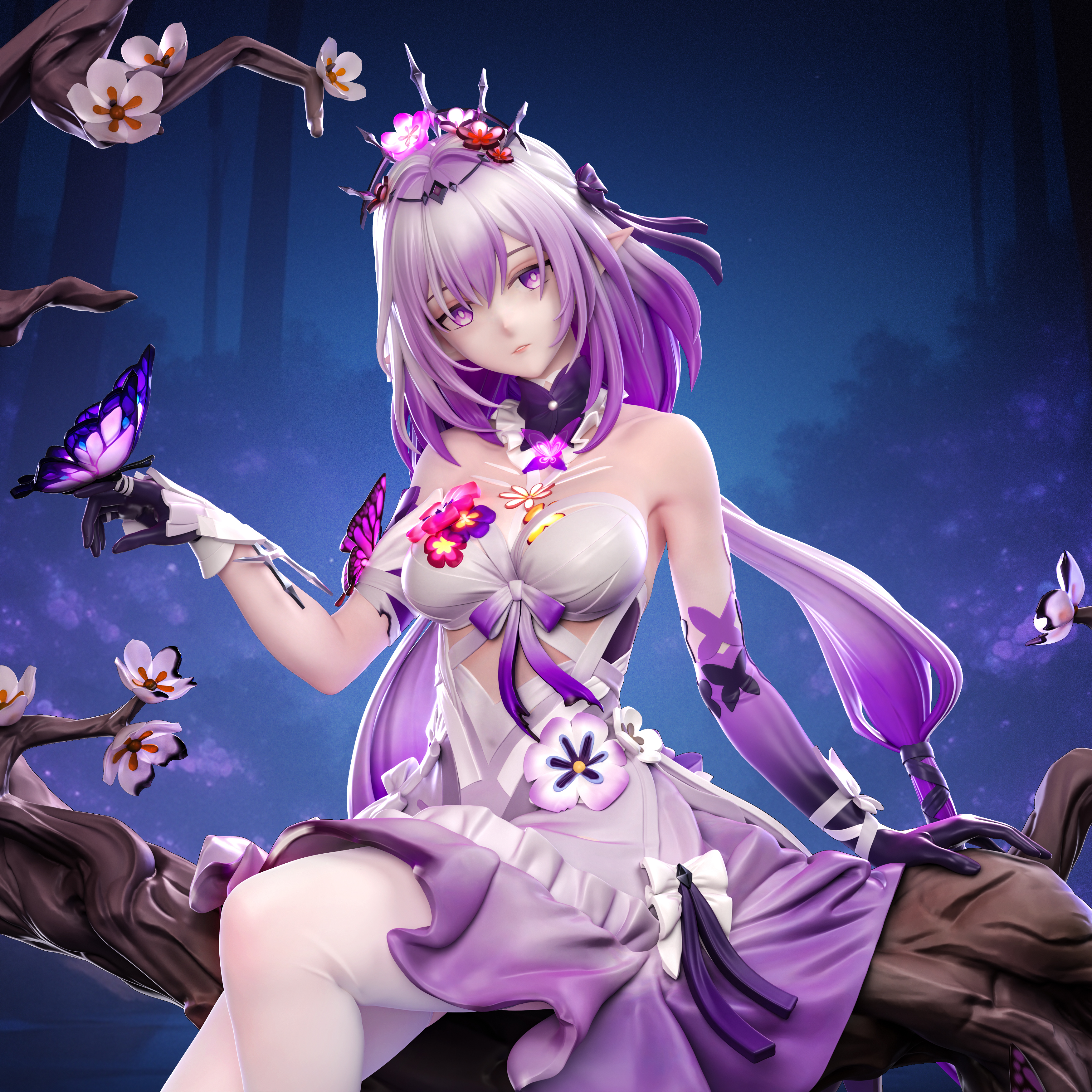 Honkai: Star Rail Castorice 1/6 Statue(GK)(Adult 18+)-Xiao Huan Xiong Studio