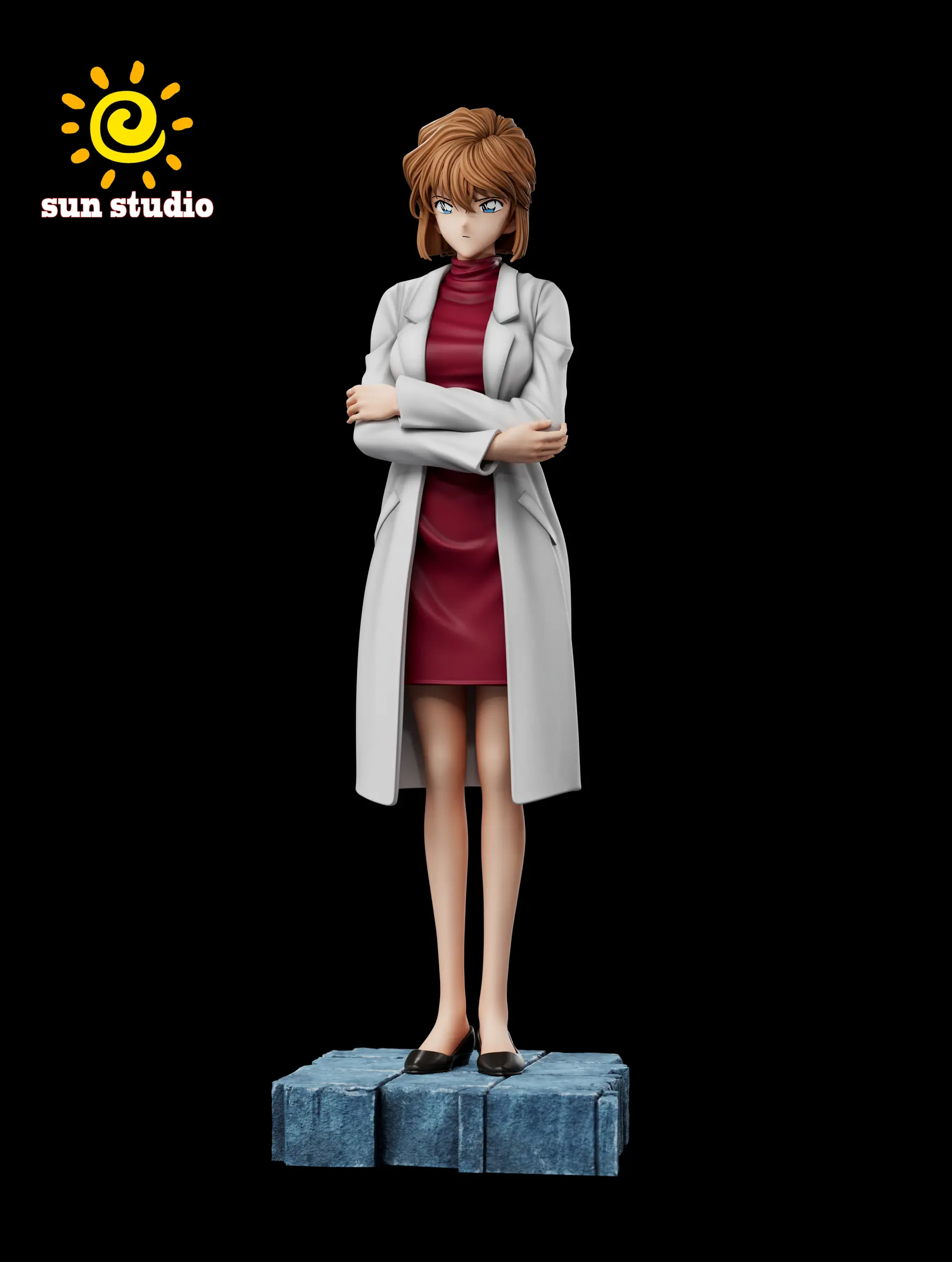 Detective Conan Shiho Miyano Sherry Statue (GK)- Sun Studio