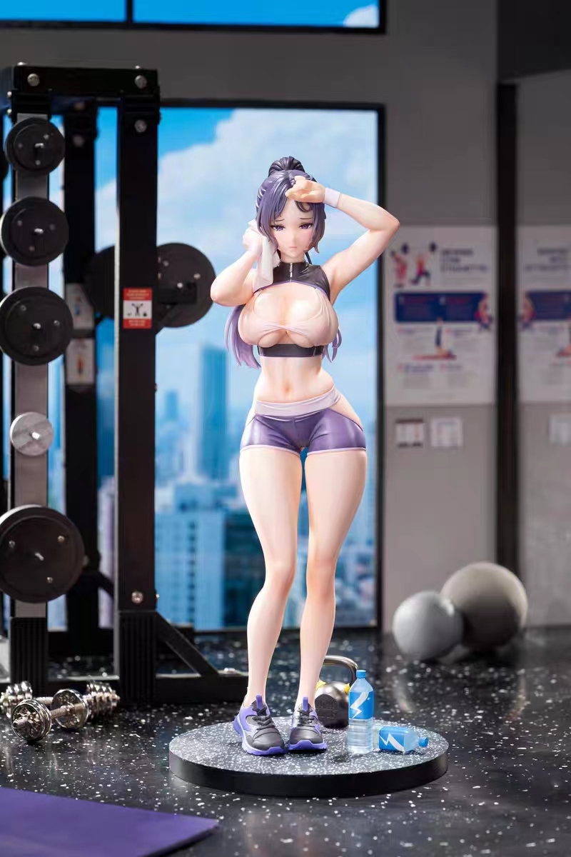 Mia Original Character by Myabit  Fitness Wear ver (Licensed) 1/6 Scale Statue(GK)(Adult 18+)-Luminous Box -KWII-GK