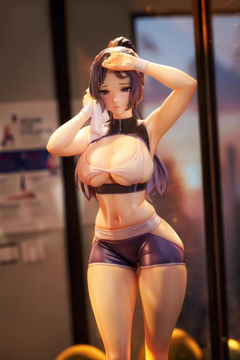 Mia Original Character by Myabit  Fitness Wear ver (Licensed) 1/6 Scale Statue(GK)(Adult 18+)-Luminous Box -KWII-GK