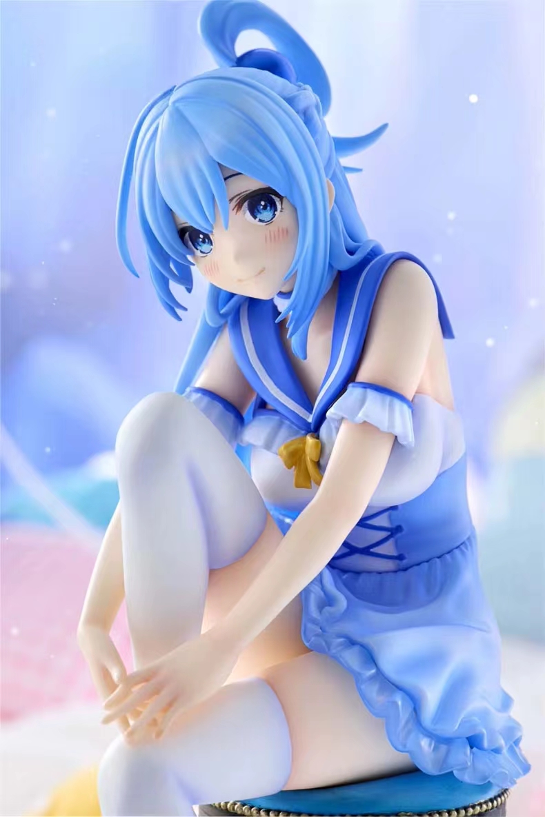 KDcolle KONOSUBA -God's Blessing on This Wonderful World! Darkness & Aqua: Light Novel Negligee ver. (Licensed) Statue  (GK) - KADOKAWA -KWII-GK