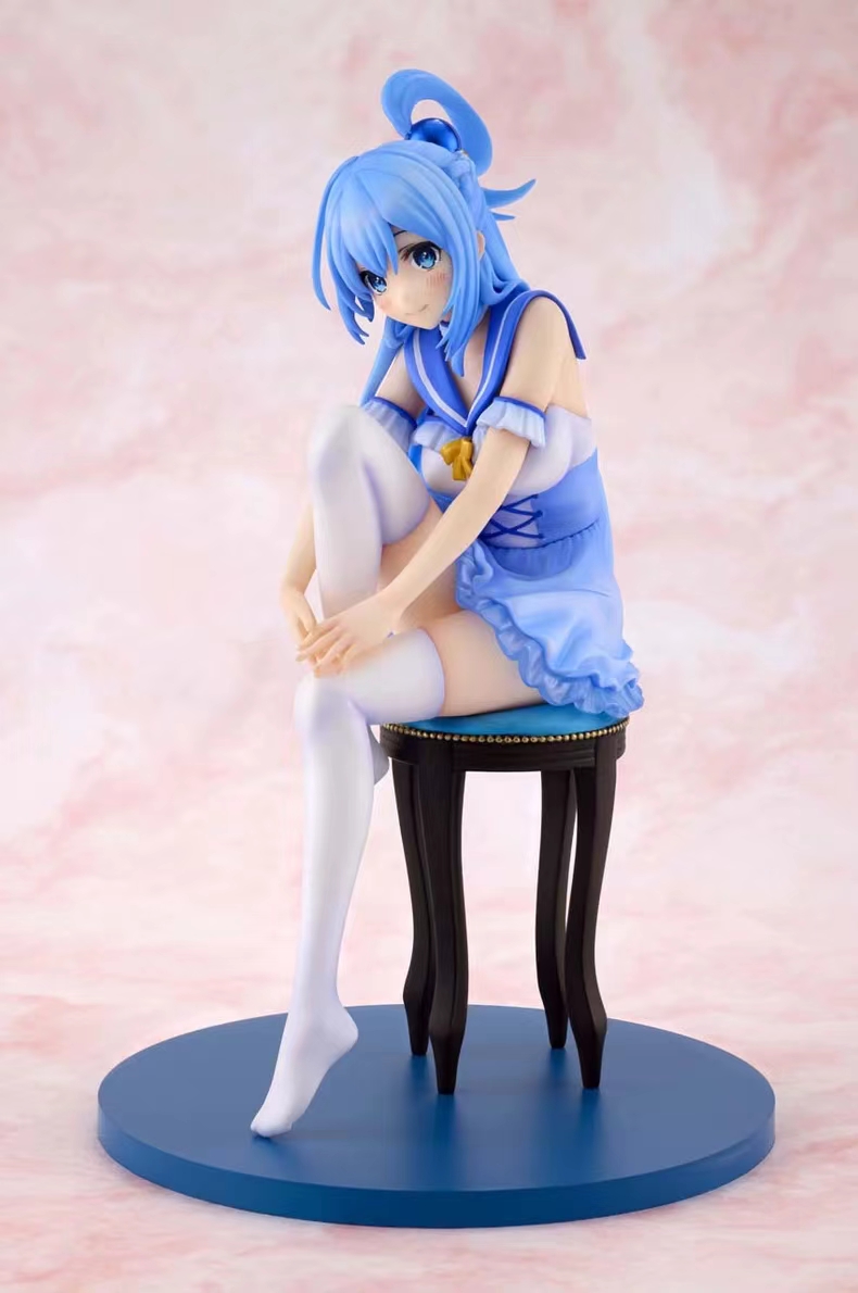 KDcolle KONOSUBA -God's Blessing on This Wonderful World! Darkness & Aqua: Light Novel Negligee ver. (Licensed) Statue  (GK) - KADOKAWA -KWII-GK