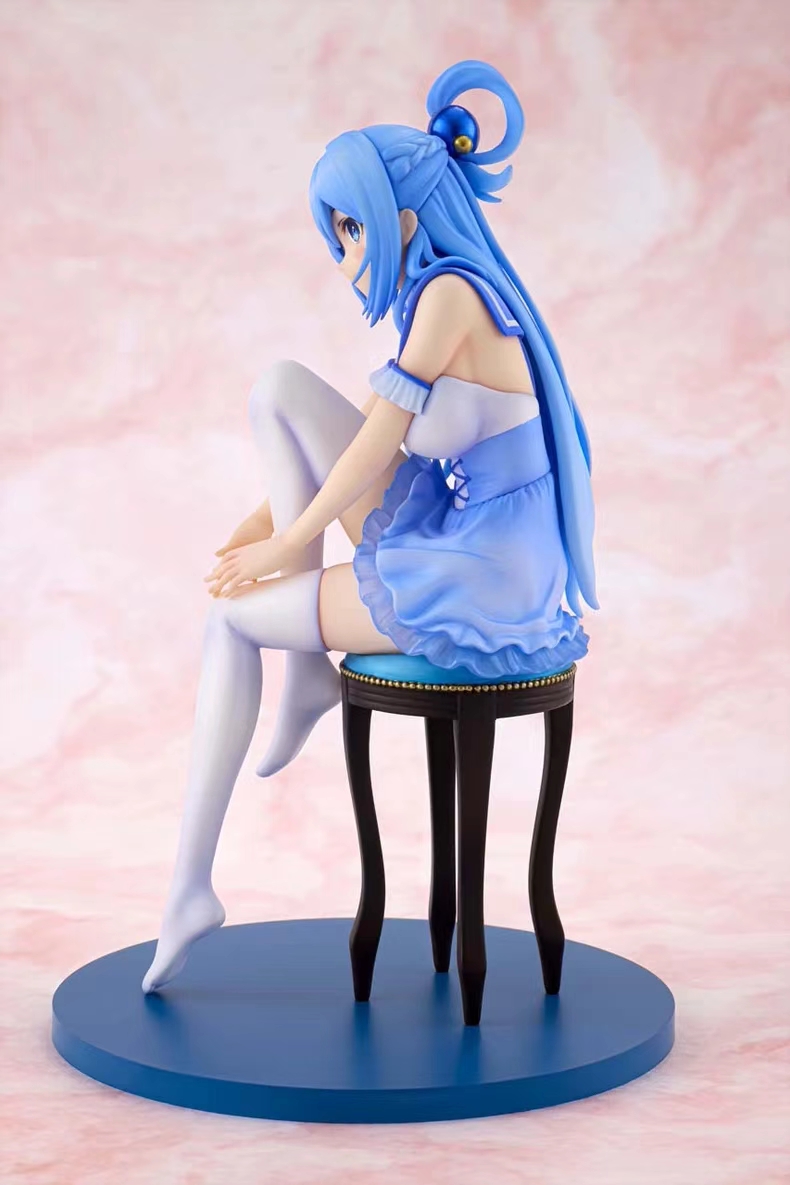 KDcolle KONOSUBA -God's Blessing on This Wonderful World! Darkness & Aqua: Light Novel Negligee ver. (Licensed) Statue  (GK) - KADOKAWA -KWII-GK