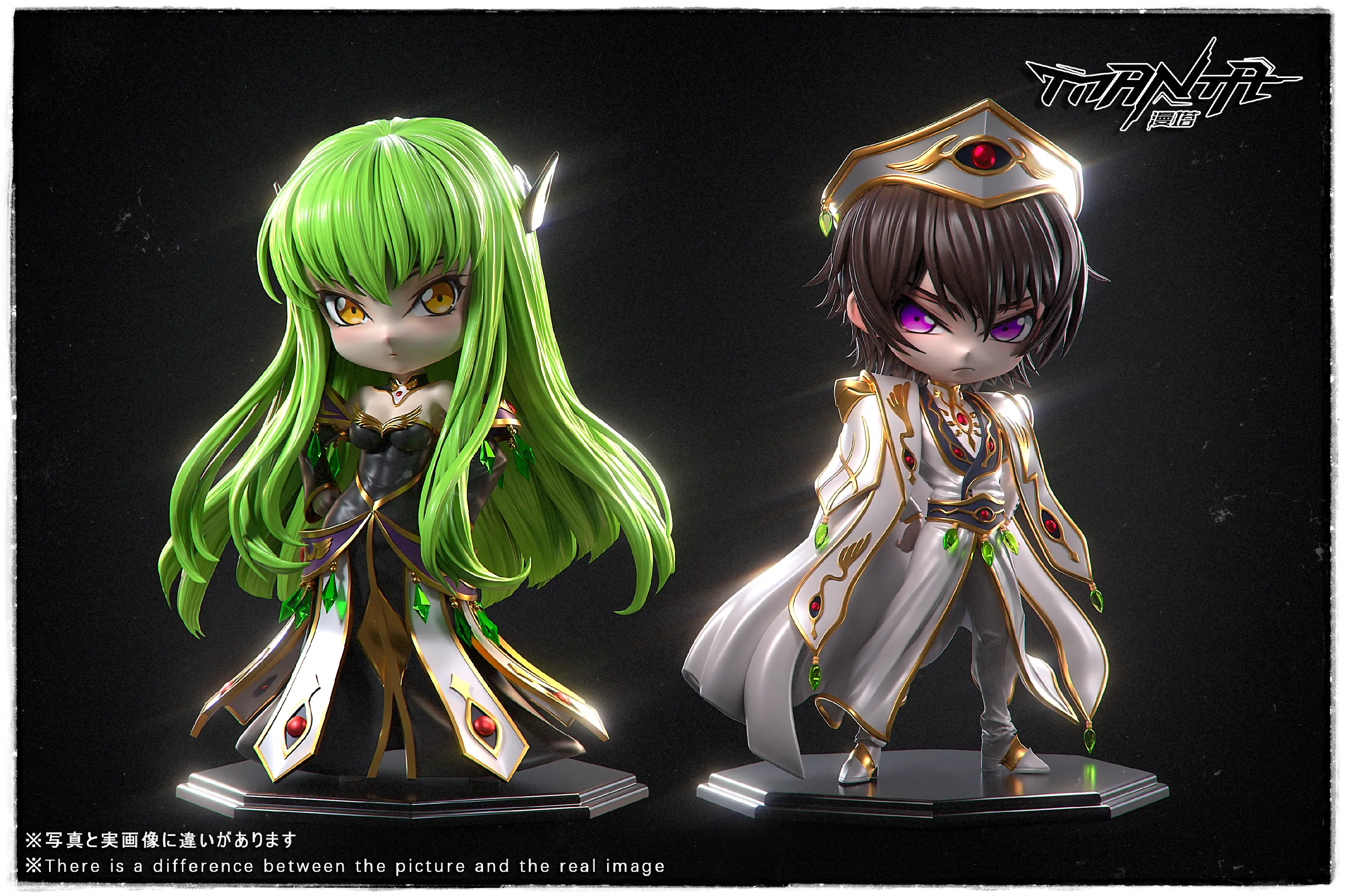 Manta Studio - Code Geass: The Rebellion Cute Version King and Queen Statue(GK)