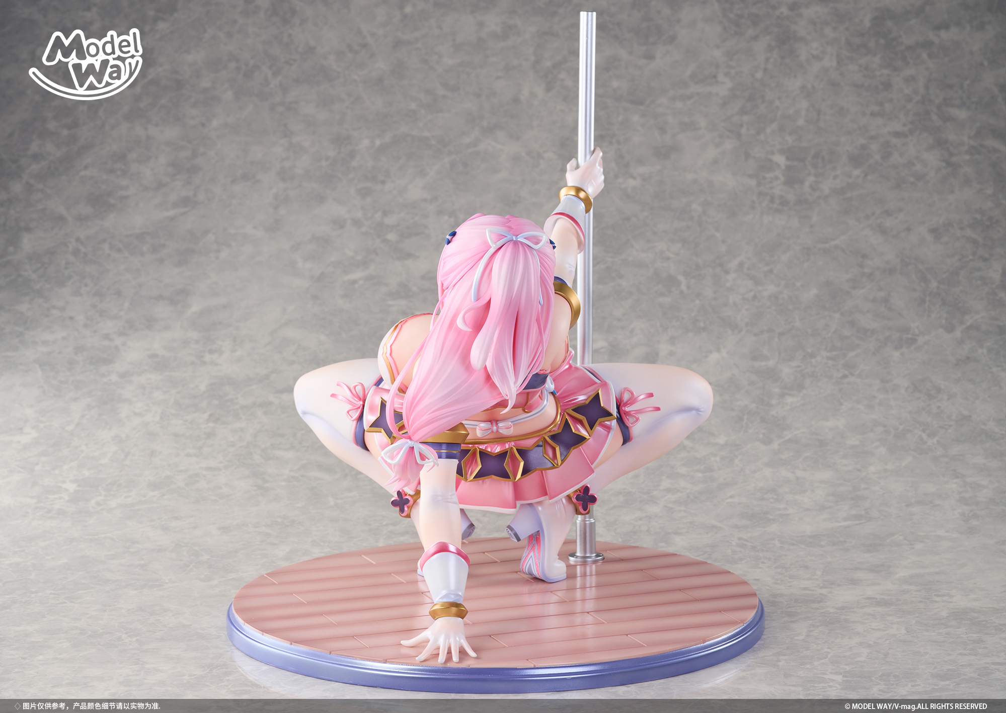 Momoka Sakura Playful Angel Cheerleader Pink Ver. (Licensed)Statue(GK)-ModelWay 