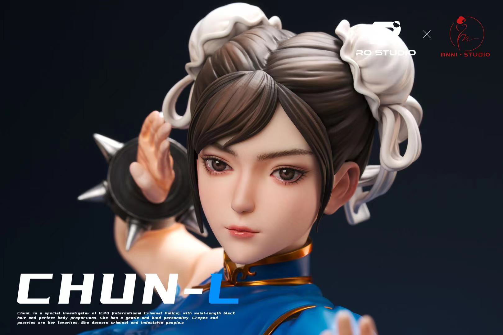 Street Fighter Battle Team Chun-Li Statue(GK)-ANNI Stuidio & RO Studio