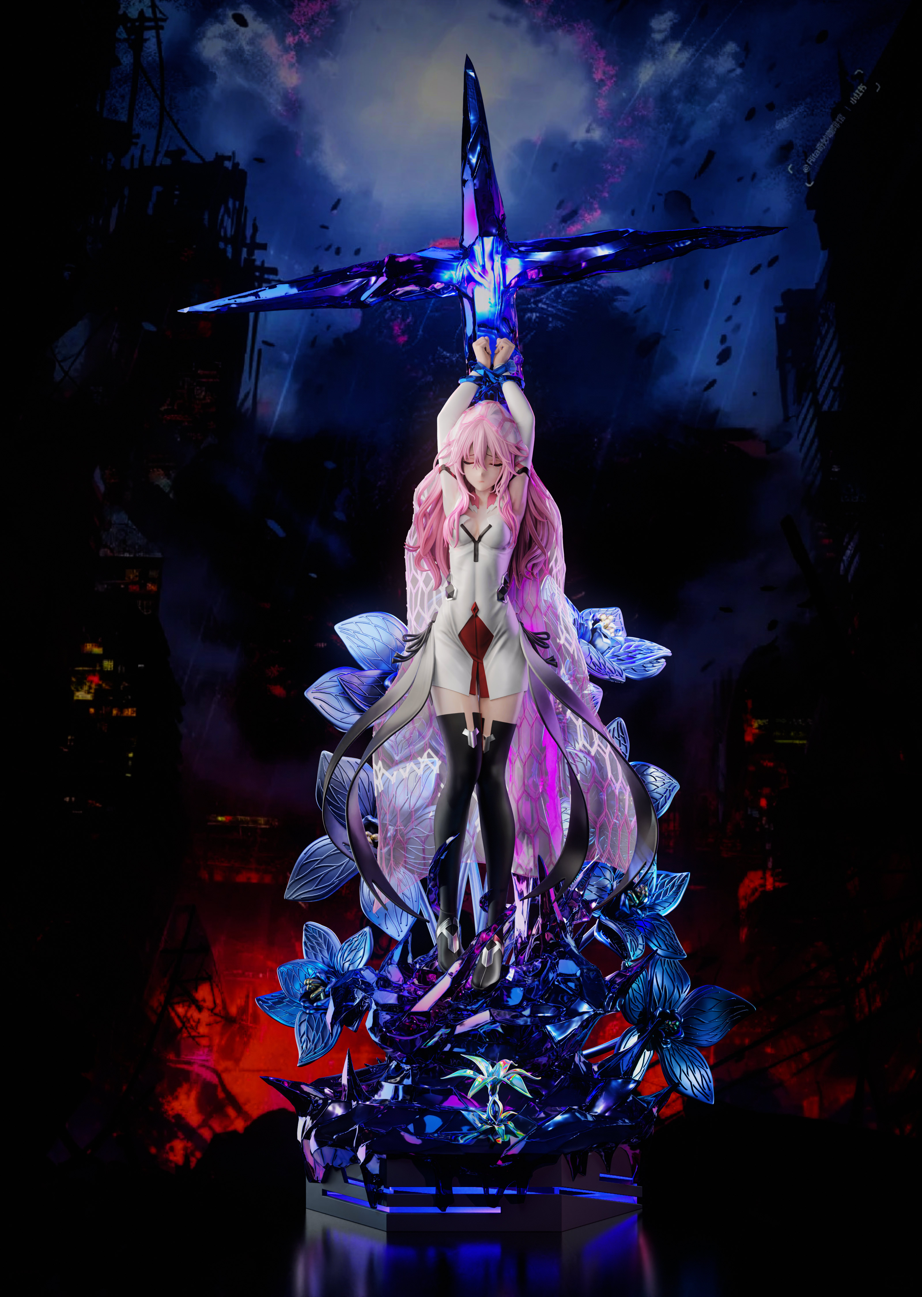 Guilty Crown Inori Yuzuriha 1/6 Statue(GK) -Hui Man Studio