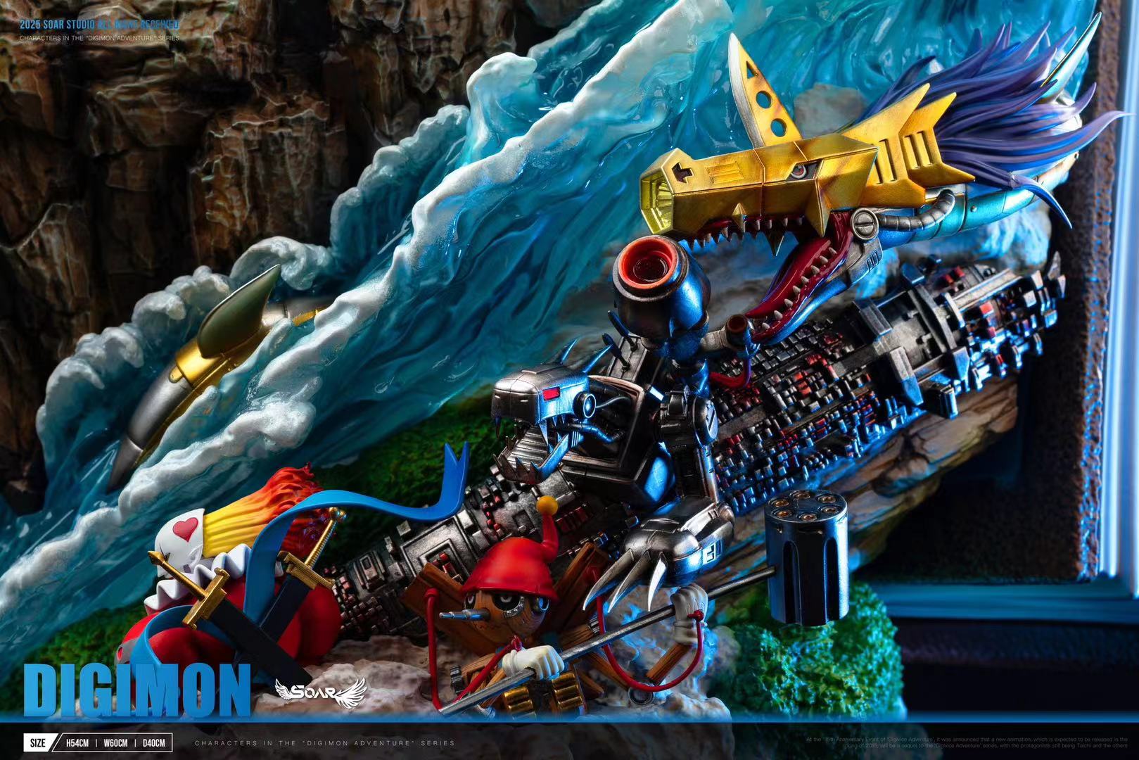 Digimon Digimon Adventure Chosen Children Statue(GK) -Soar Studio 