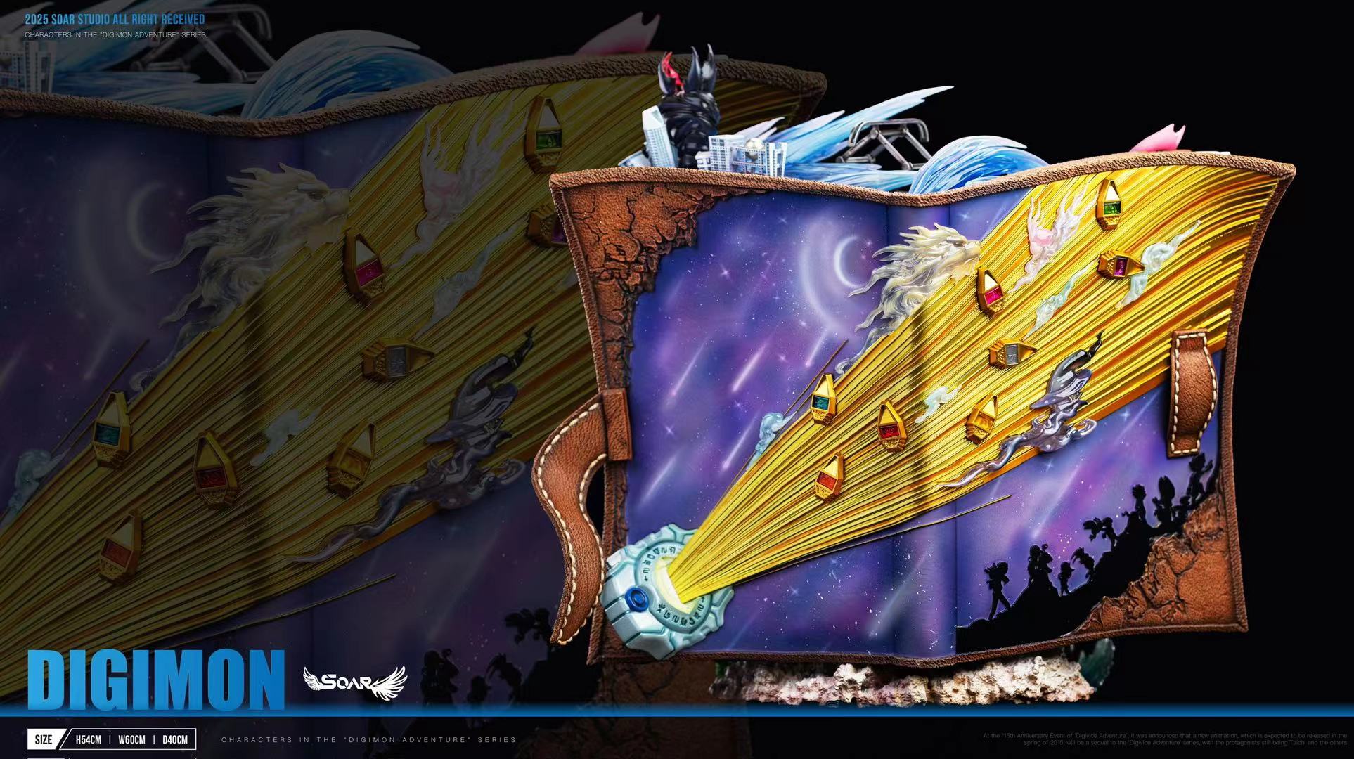 Digimon Digimon Adventure Chosen Children Statue(GK) -Soar Studio 