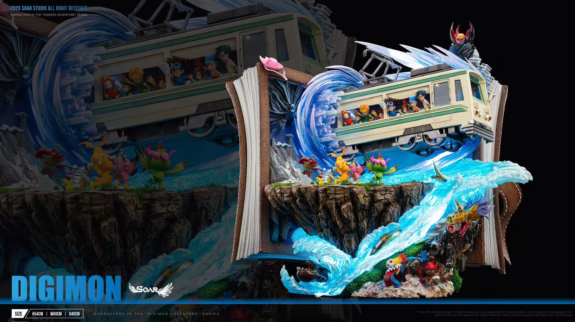 Digimon Digimon Adventure Chosen Children Statue(GK) -Soar Studio 