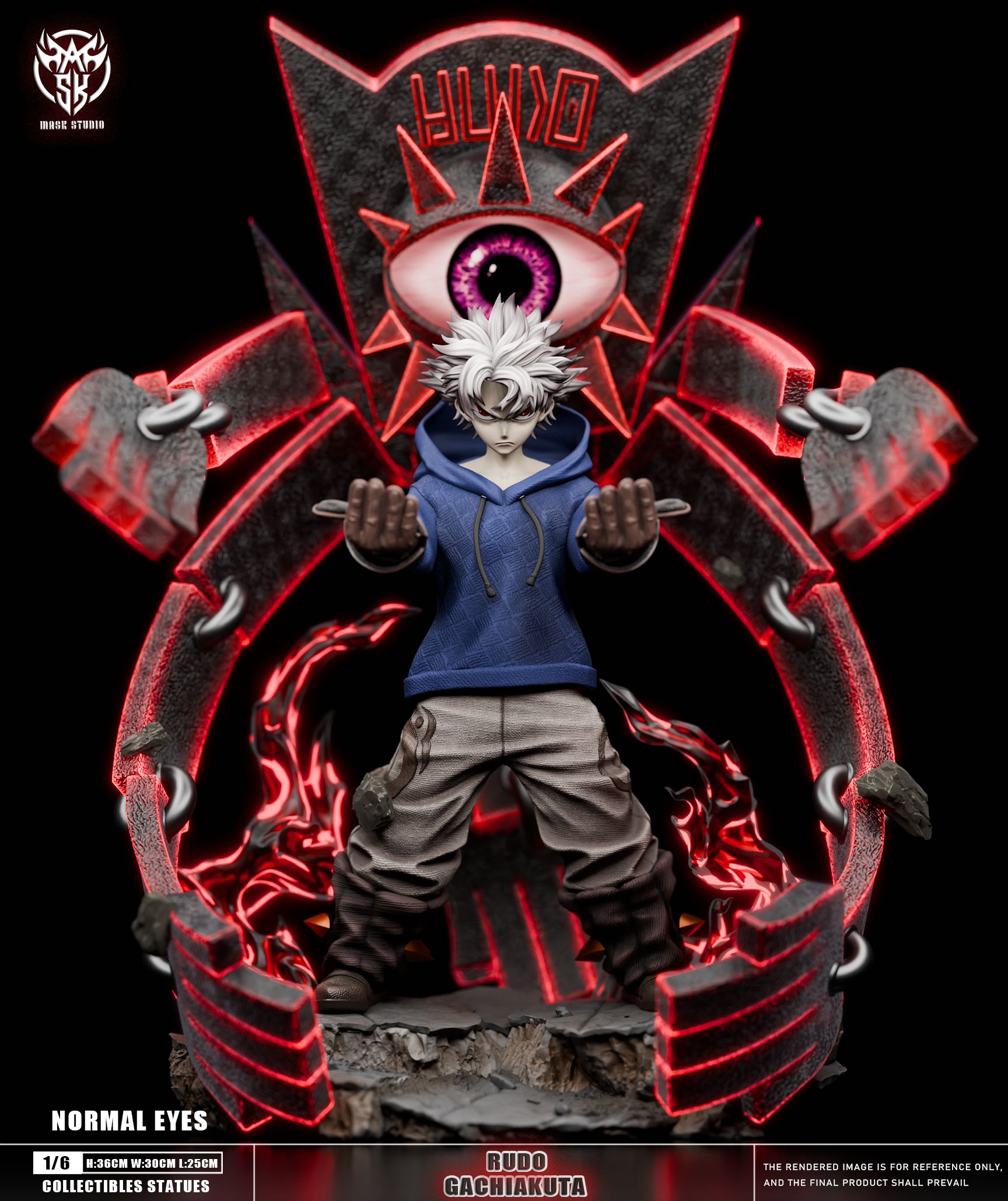 Gachiakuta Rudo Surebrec 1/6 Statue(GK)-Mask Studio 