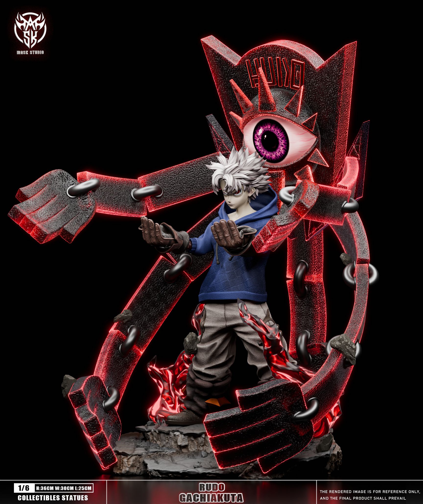 Gachiakuta Rudo Surebrec 1/6 Statue(GK)-Mask Studio 