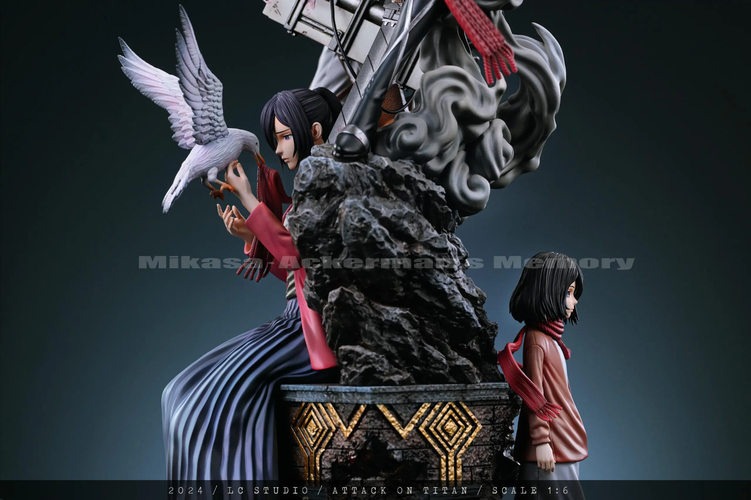 Attack on Titan Mikasa Memoirs Statue(GK)-LC Studio