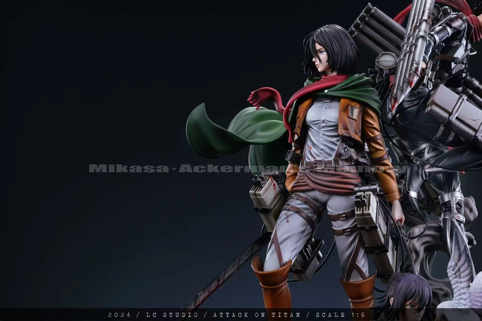 Attack on Titan Mikasa Memoirs Statue(GK)-LC Studio