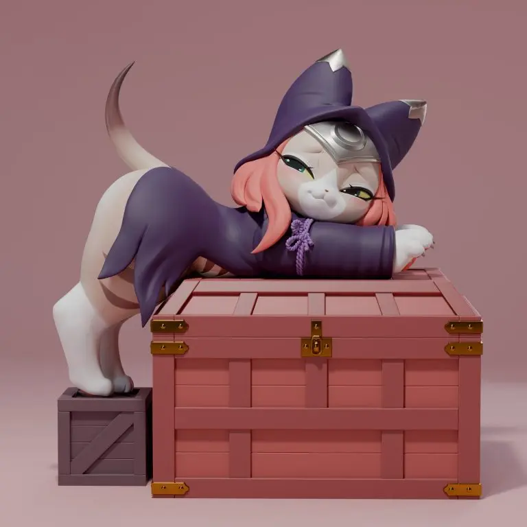 Monster Hunter Tsukino Statue(GK) -Spirit Demon Studio 