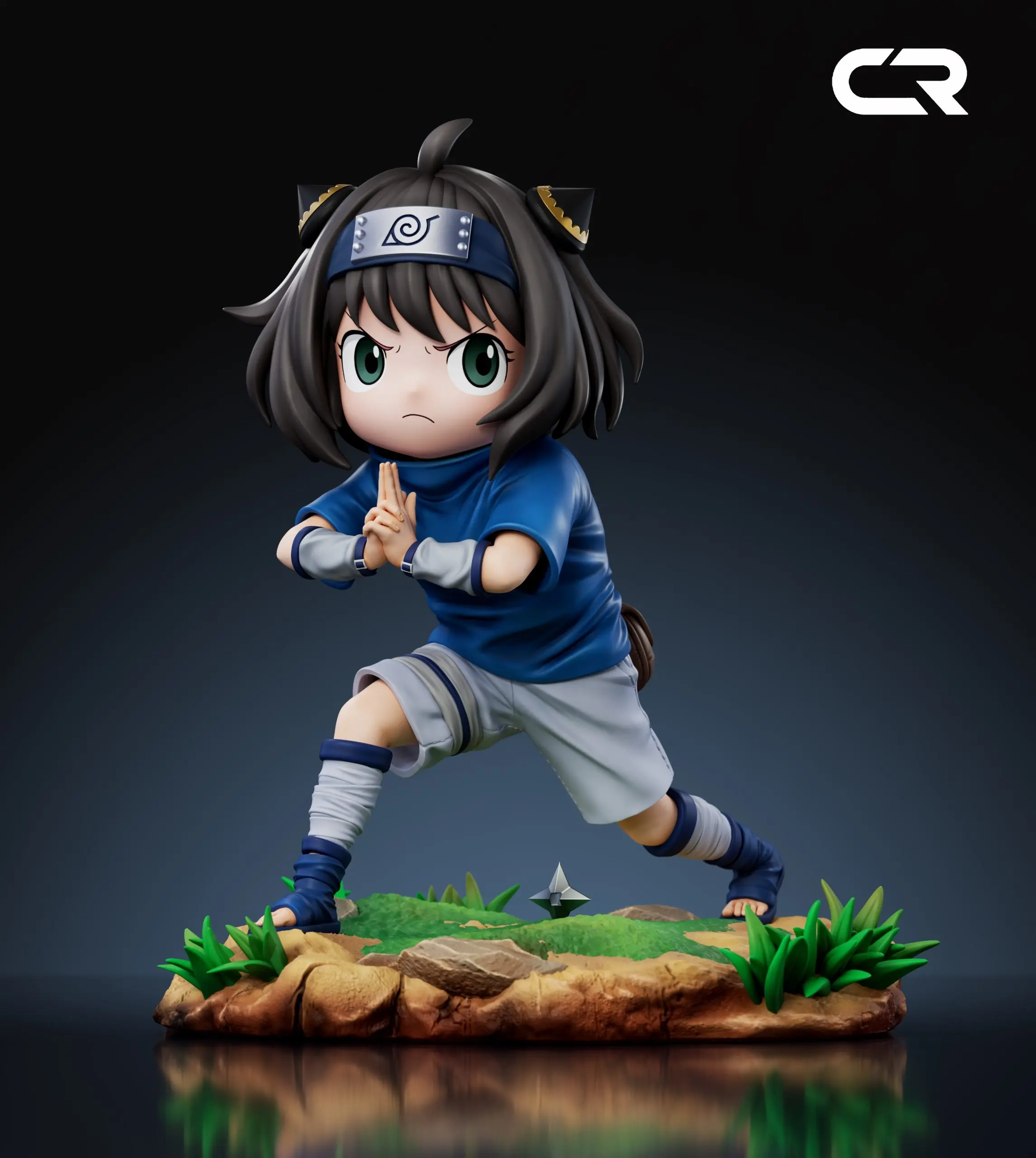 Spy x Family Anya cos Uchiha Sasuke Statue(GK) - CR Studio 