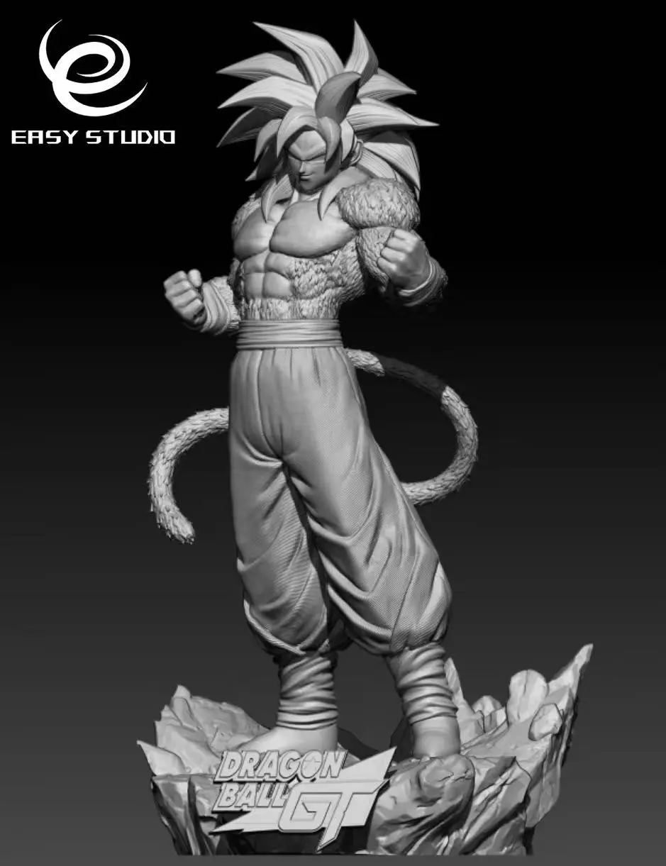Dragon Ball GT #1 Super Saiyan 4 Goku Statue(GK) -Easy Studio 