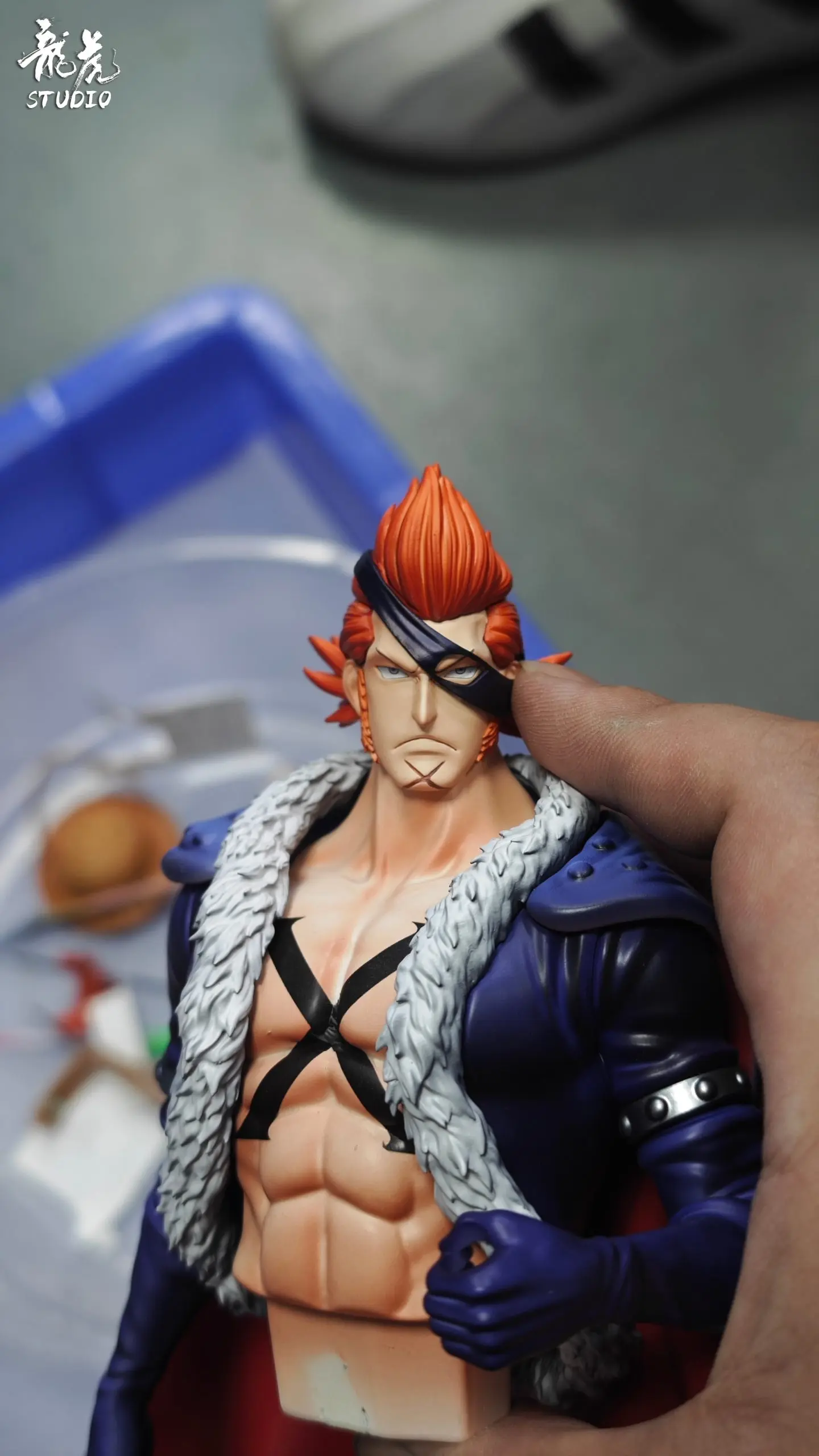 One Piece Navy Series 02 Drake Statue(GK) -Long Hu Studio