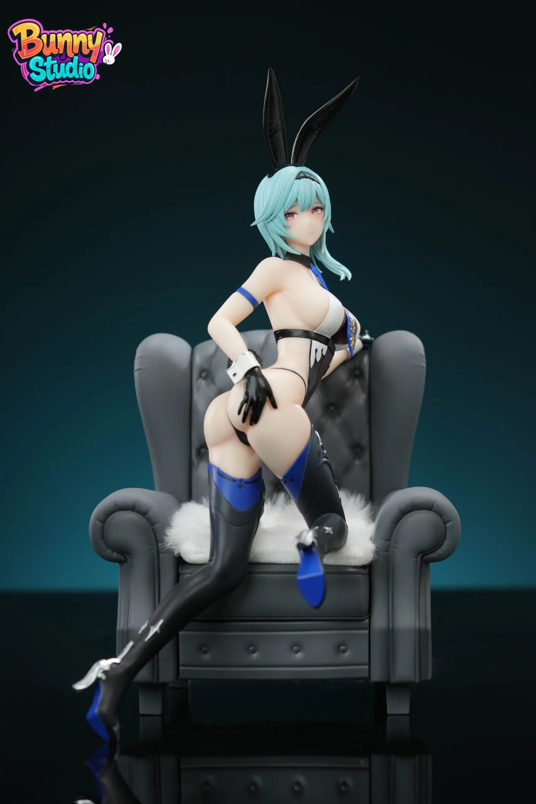 Genshin Impact Bunny Girl #3 Keqing & Mona & Yoimiya & Eula & Jean Statue(GK) - Bunny Studio