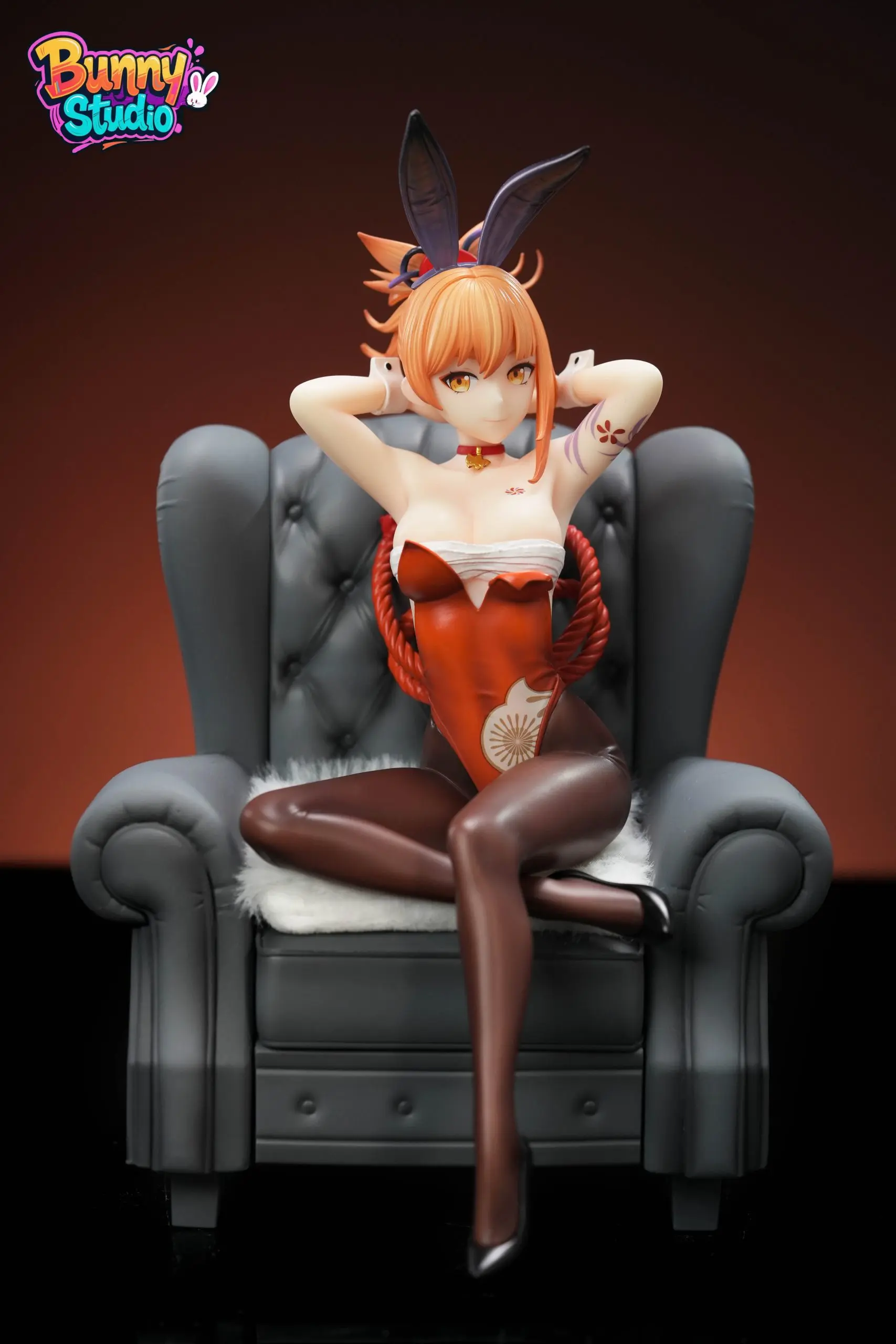 Genshin Impact Bunny Girl #3 Keqing & Mona & Yoimiya & Eula & Jean Statue(GK) - Bunny Studio