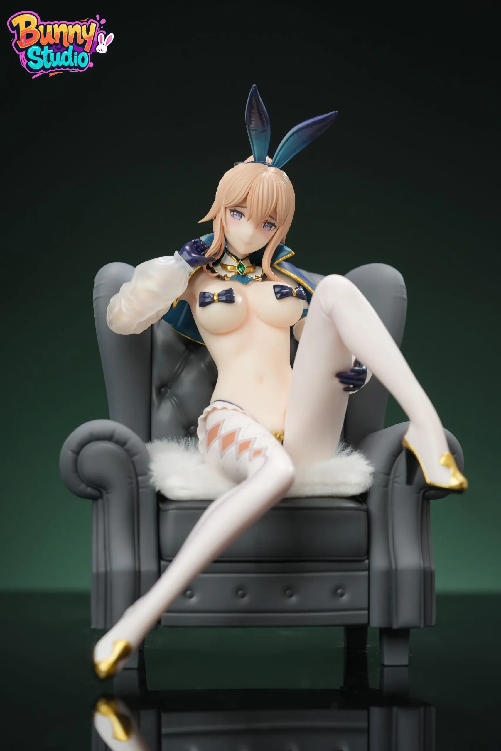 Genshin Impact Bunny Girl #3 Keqing & Mona & Yoimiya & Eula & Jean Statue(GK) - Bunny Studio