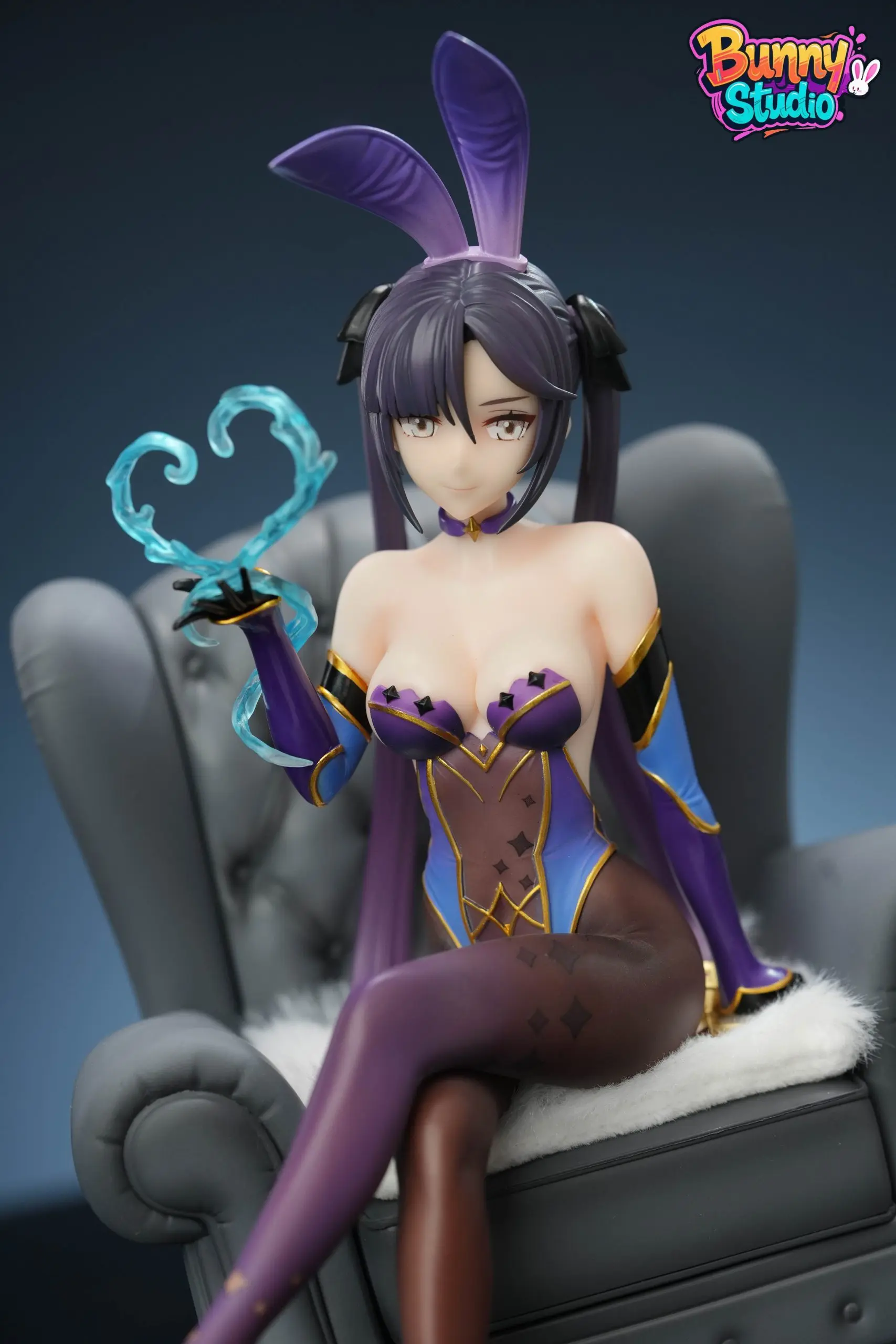 Genshin Impact Bunny Girl #3 Keqing & Mona & Yoimiya & Eula & Jean Statue(GK) - Bunny Studio