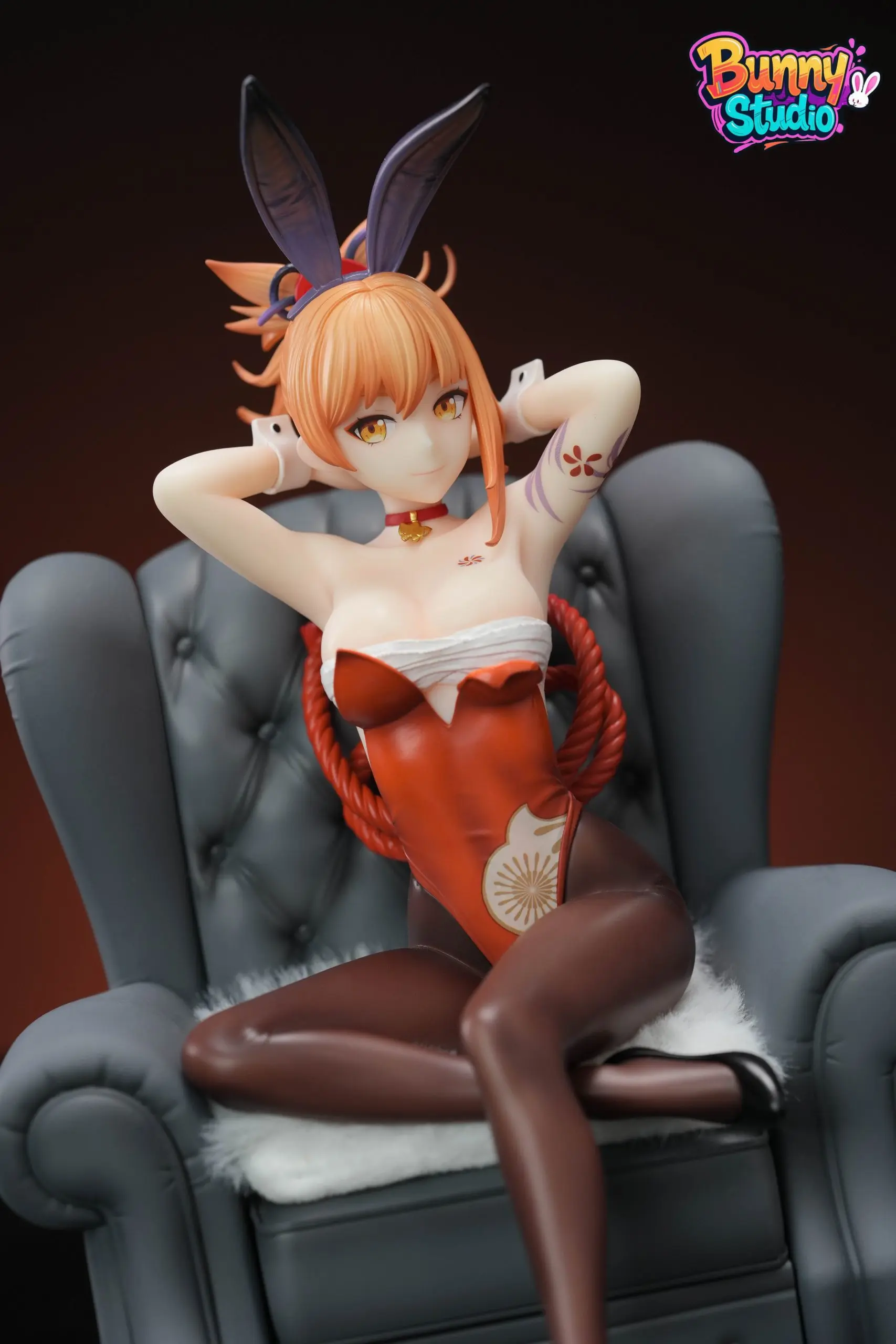 Genshin Impact Bunny Girl #3 Keqing & Mona & Yoimiya & Eula & Jean Statue(GK) - Bunny Studio