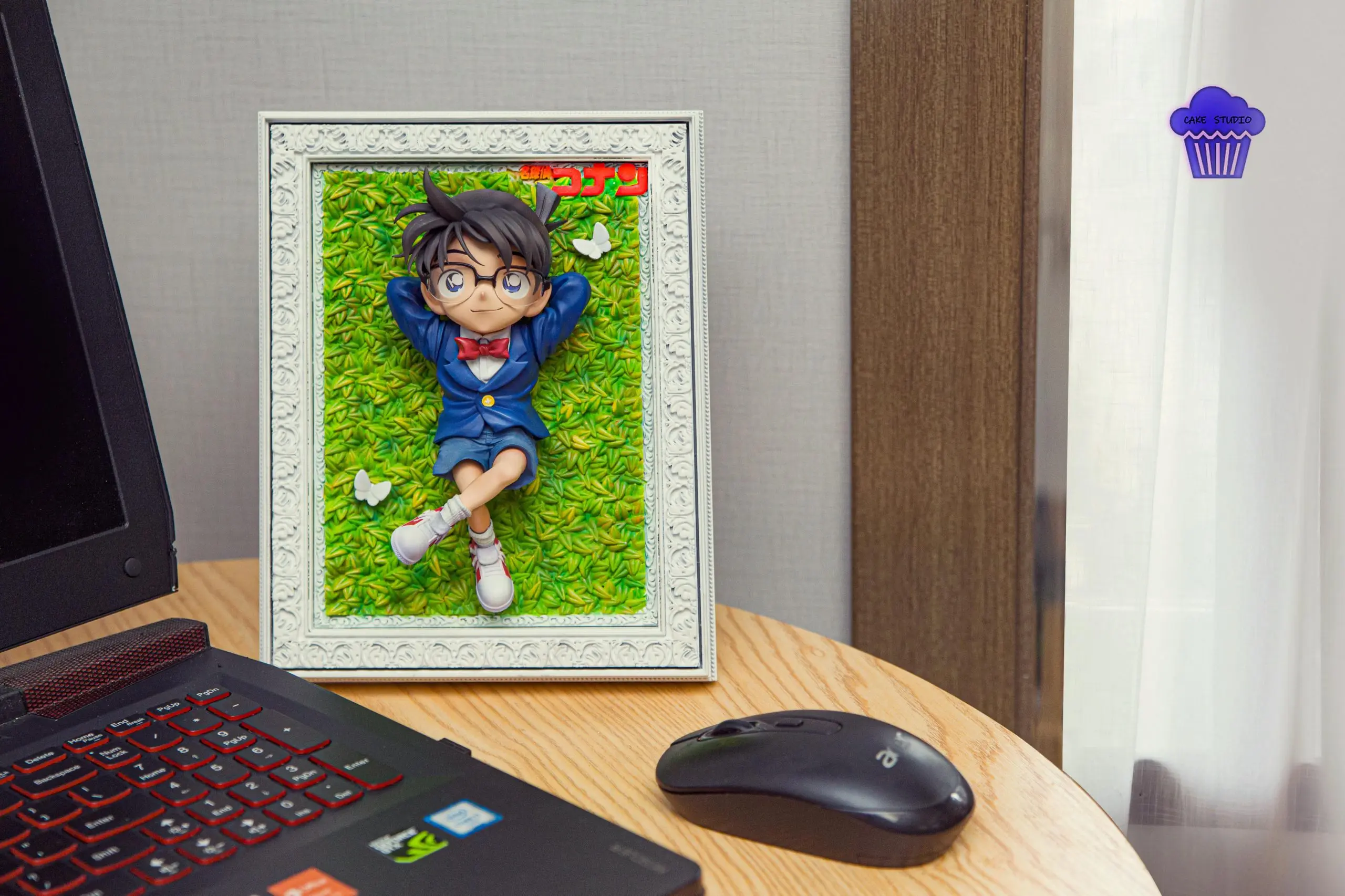 Detective Conan Frame 001 Boy in Blue Outfit Conan Statue(GK) - Cake Studio